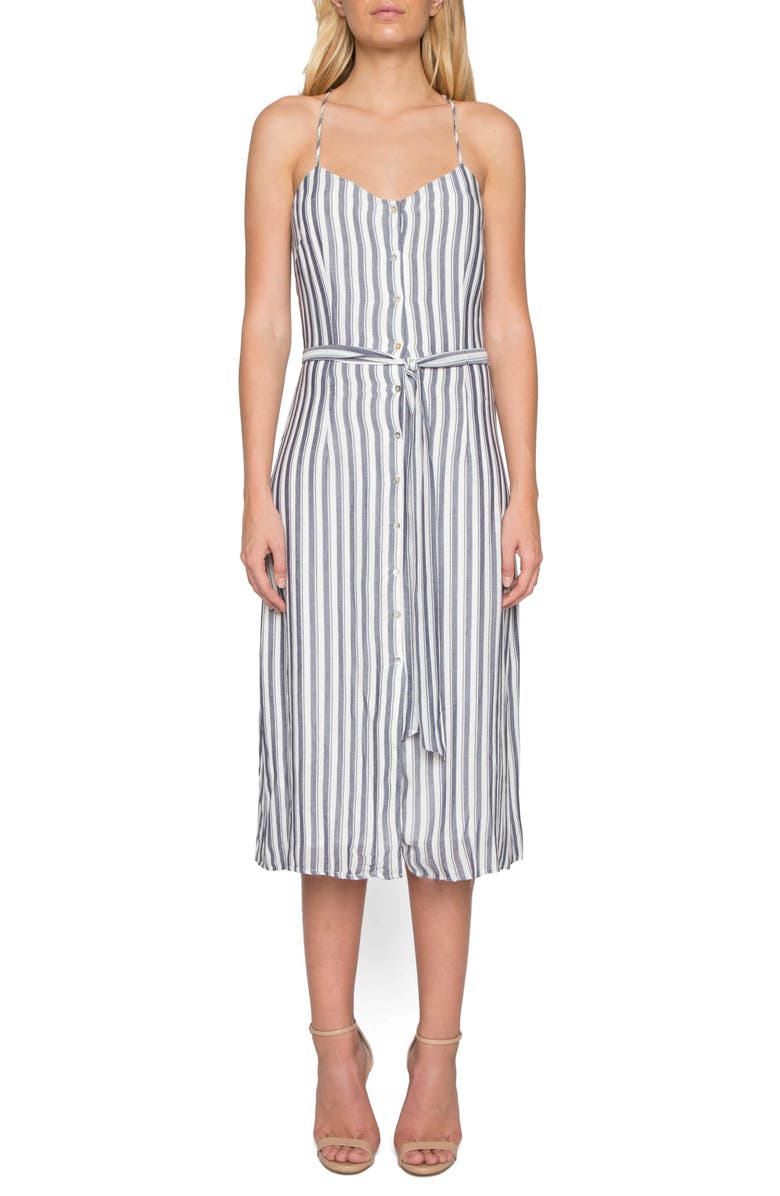 Willow & Clay Stripe Midi Dress | Nordstrom
