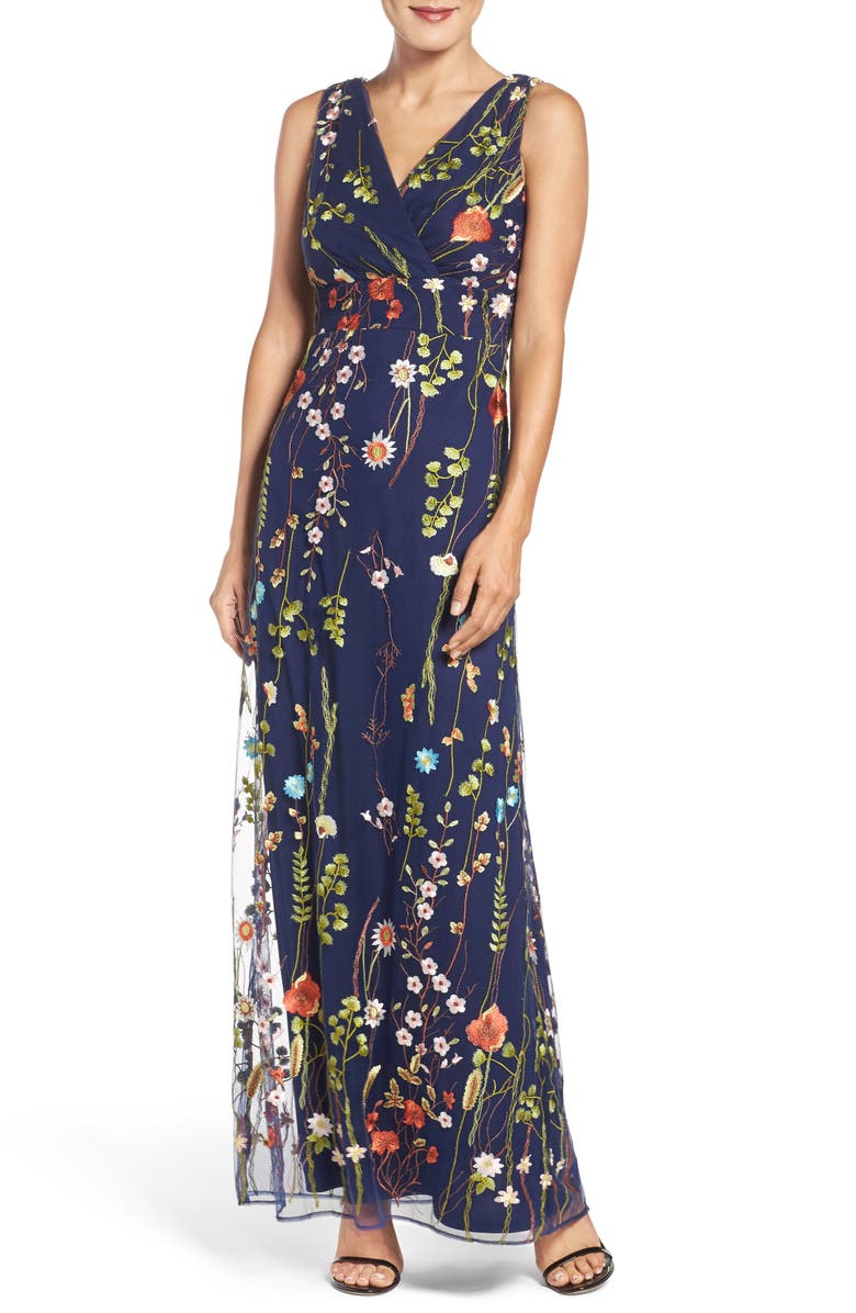 Chetta B Floral Maxi Dress | Nordstrom