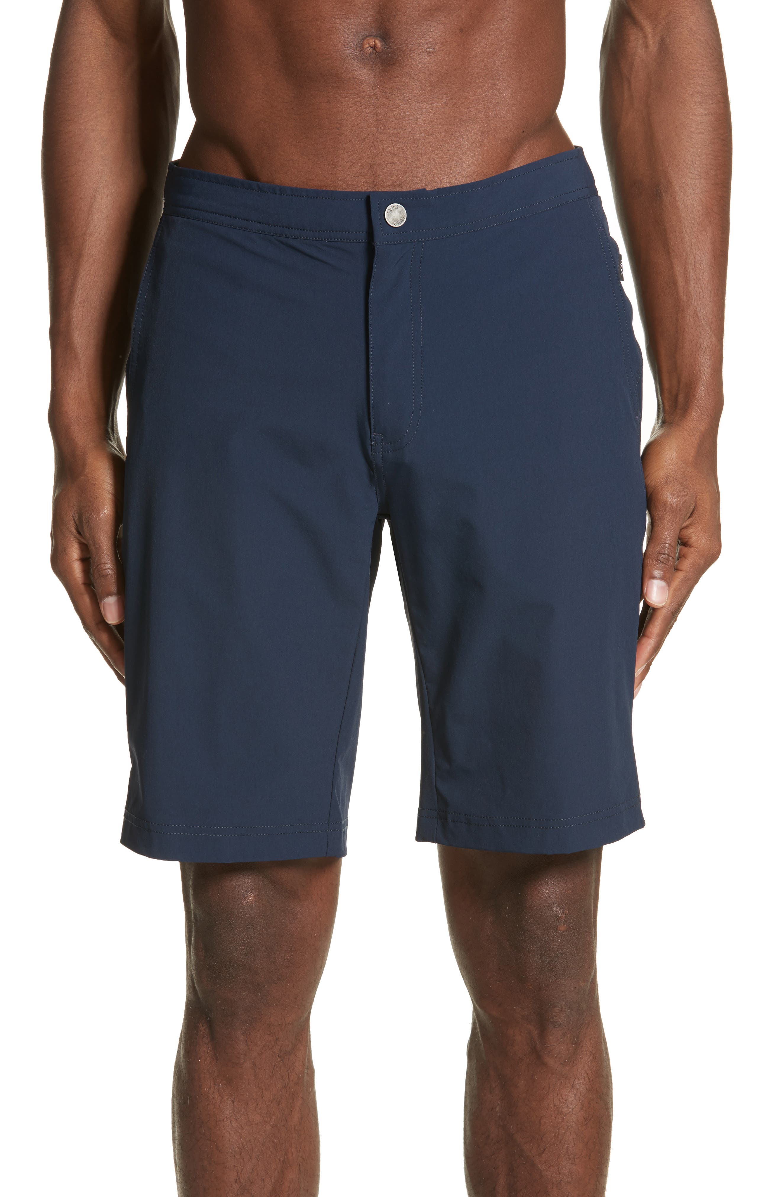 Onia Calder Swim Trunks, Blue