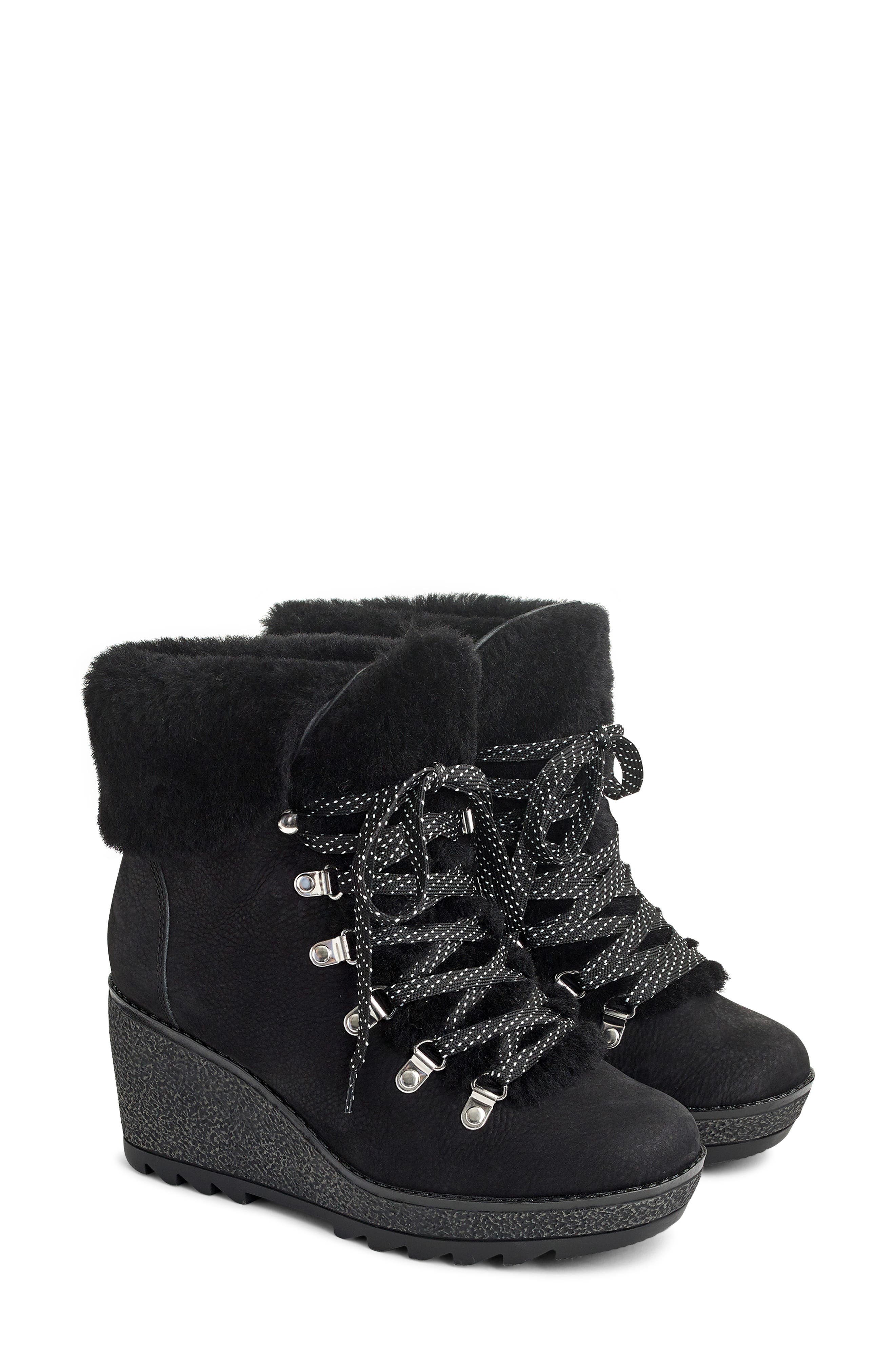 J.crew Nordic Wedge Bootie, Black