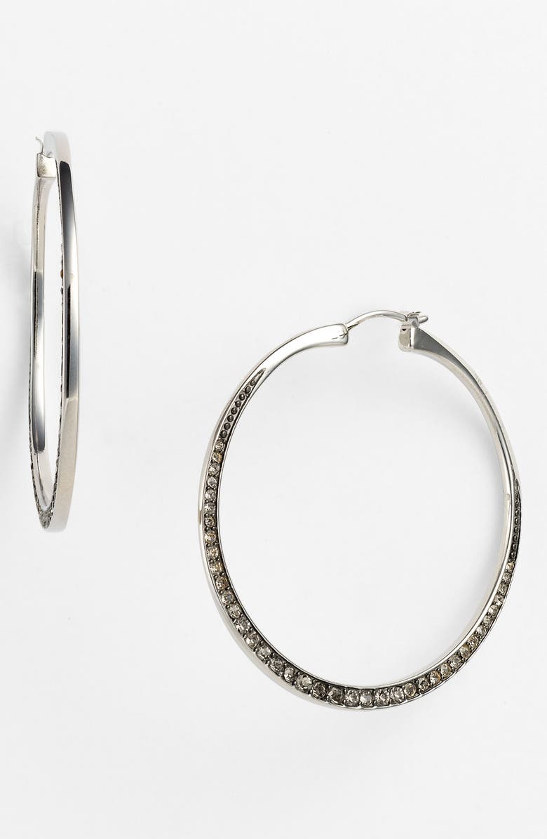 Michael Kors Small Crystal Detail Hoop Earrings Nordstrom Exclusive Michael Kors Small Crystal Detail Hoop Earrings