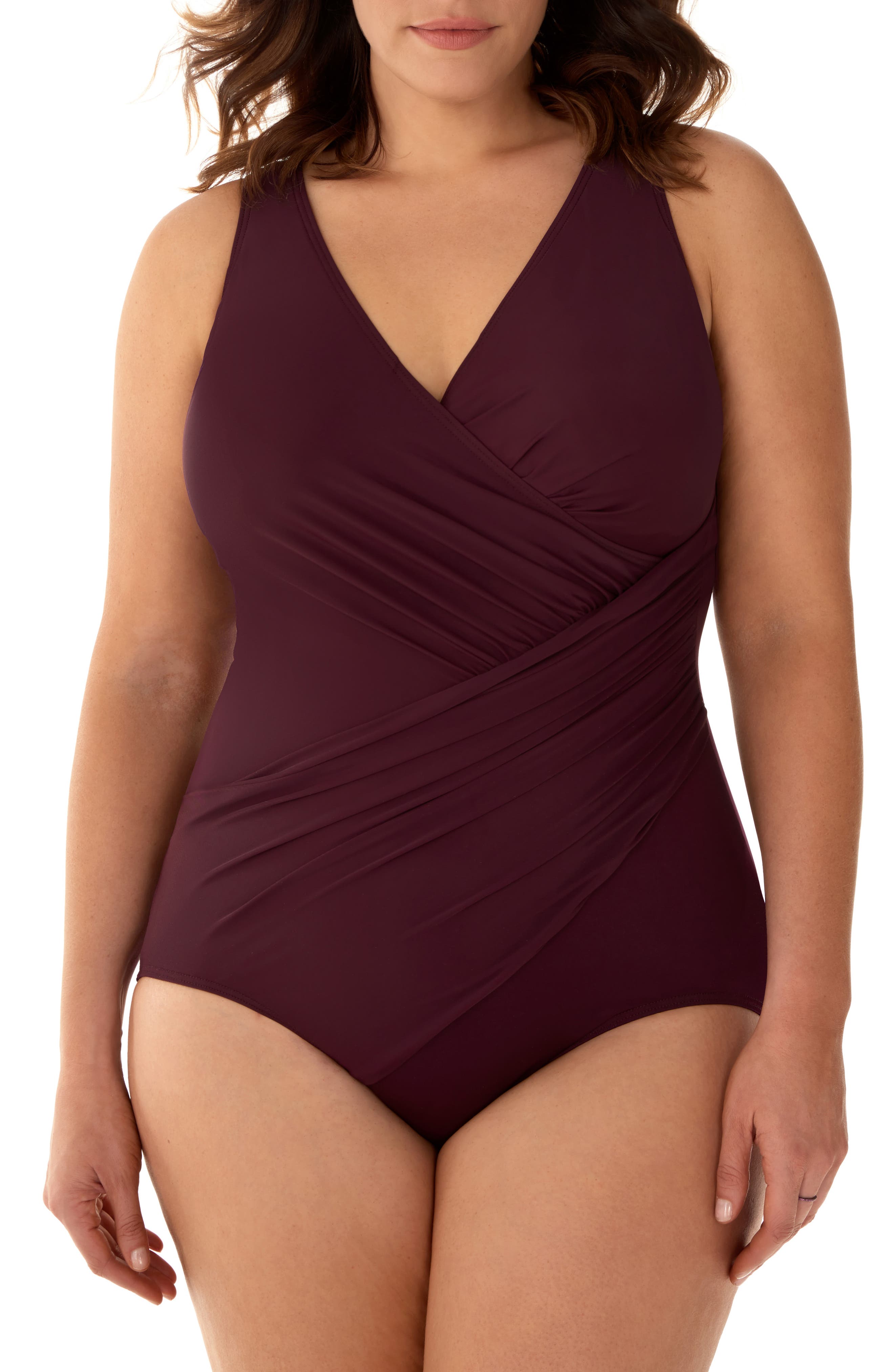 Plus Size Miraclesuit Must Have Oceanus One-Piece Swimsuit