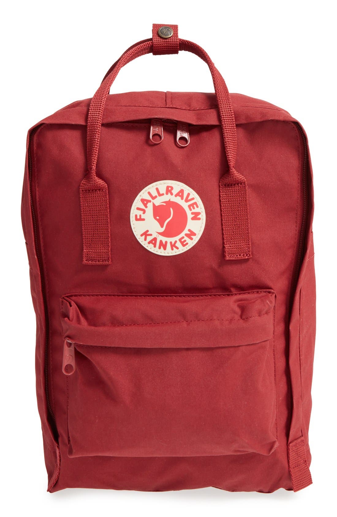 Men's Fj llr ven 'K nken' Laptop Backpack - Red