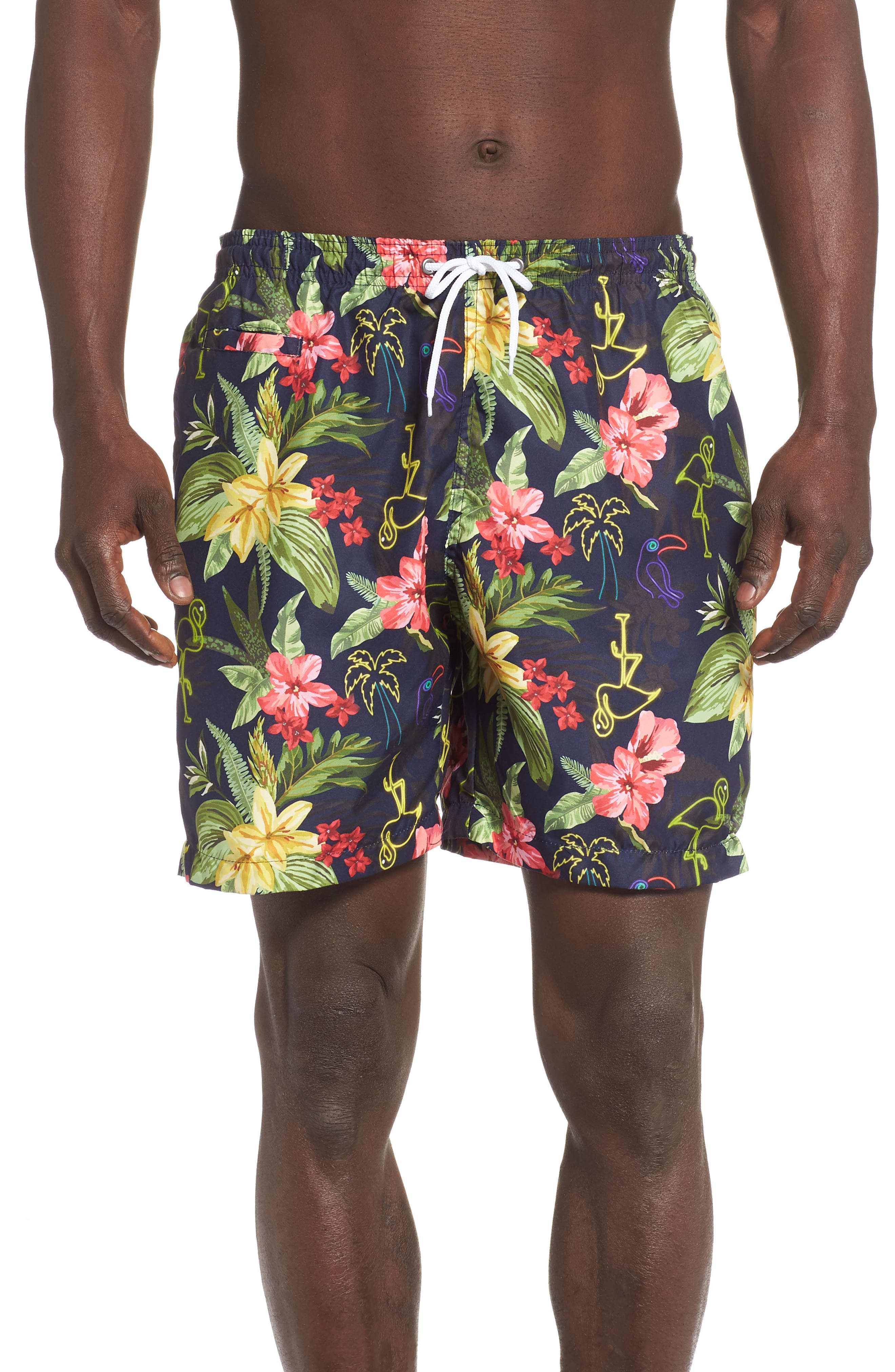 TRUNKS SURF & SWIM CO. SANO PRINT SWIM TRUNKS