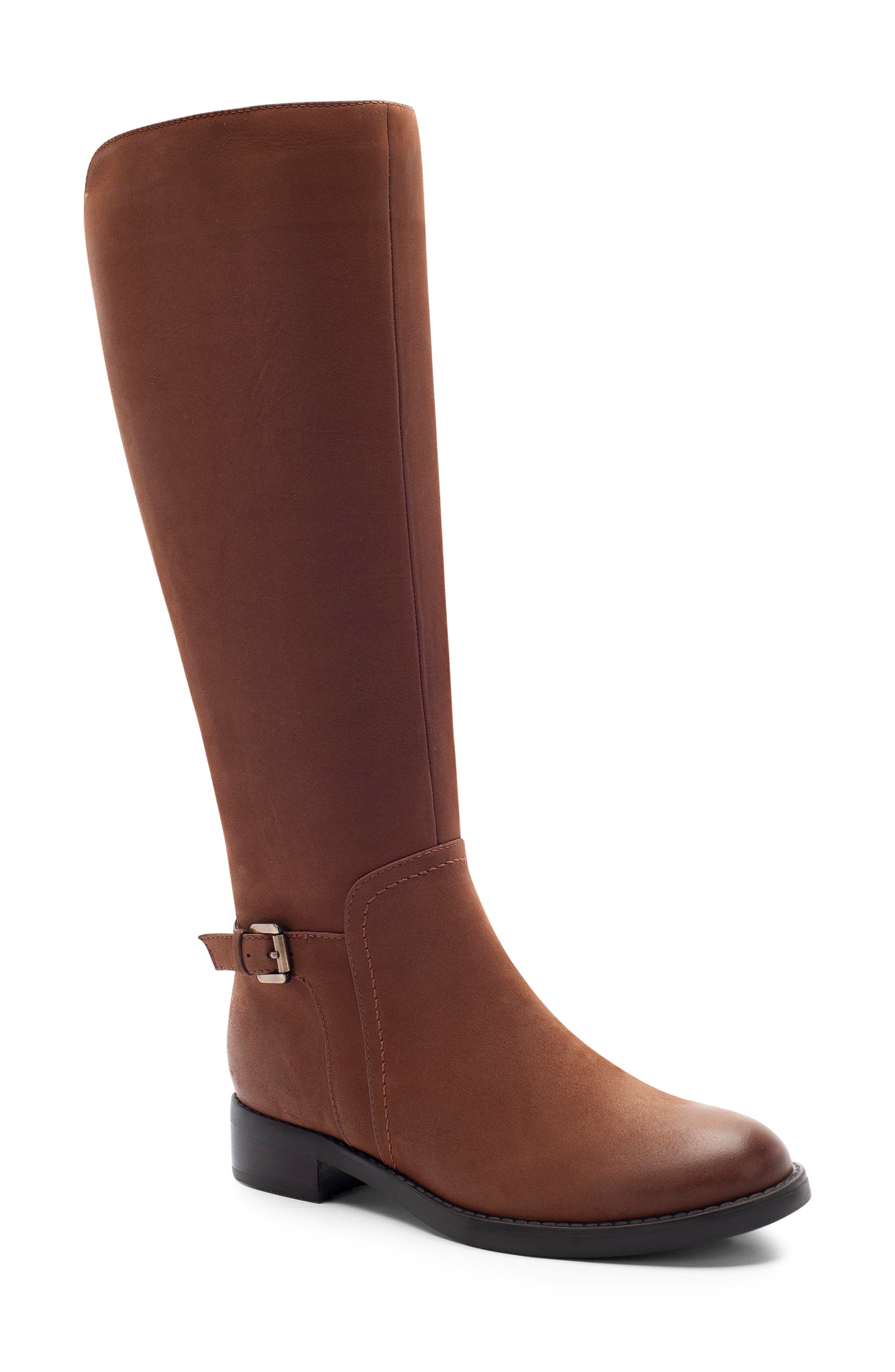 Blondo Evie Riding Waterproof Boot- Brown