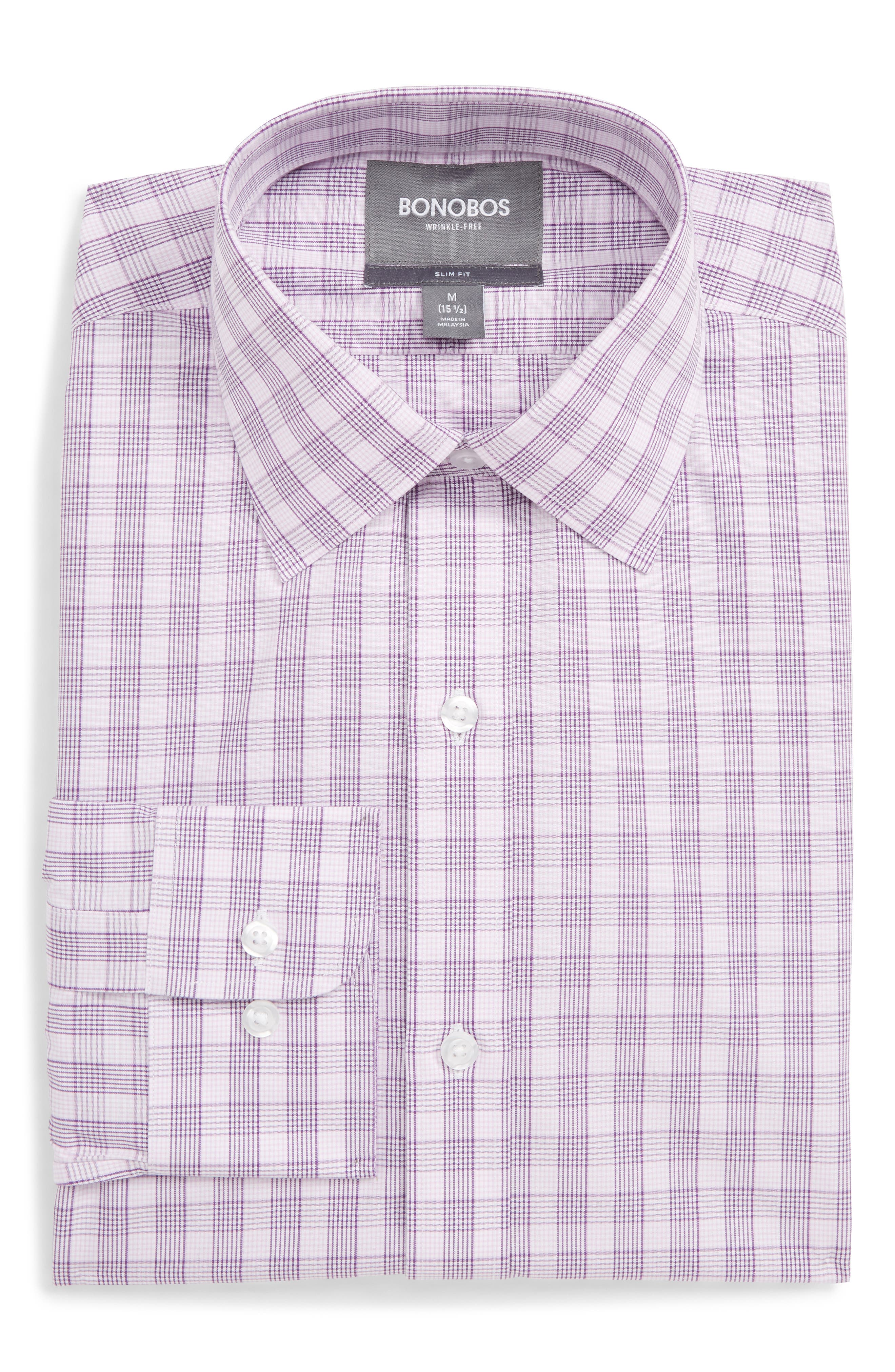Bonobos Slim Fit Wrinkle-Free Cotton Dress Shirt