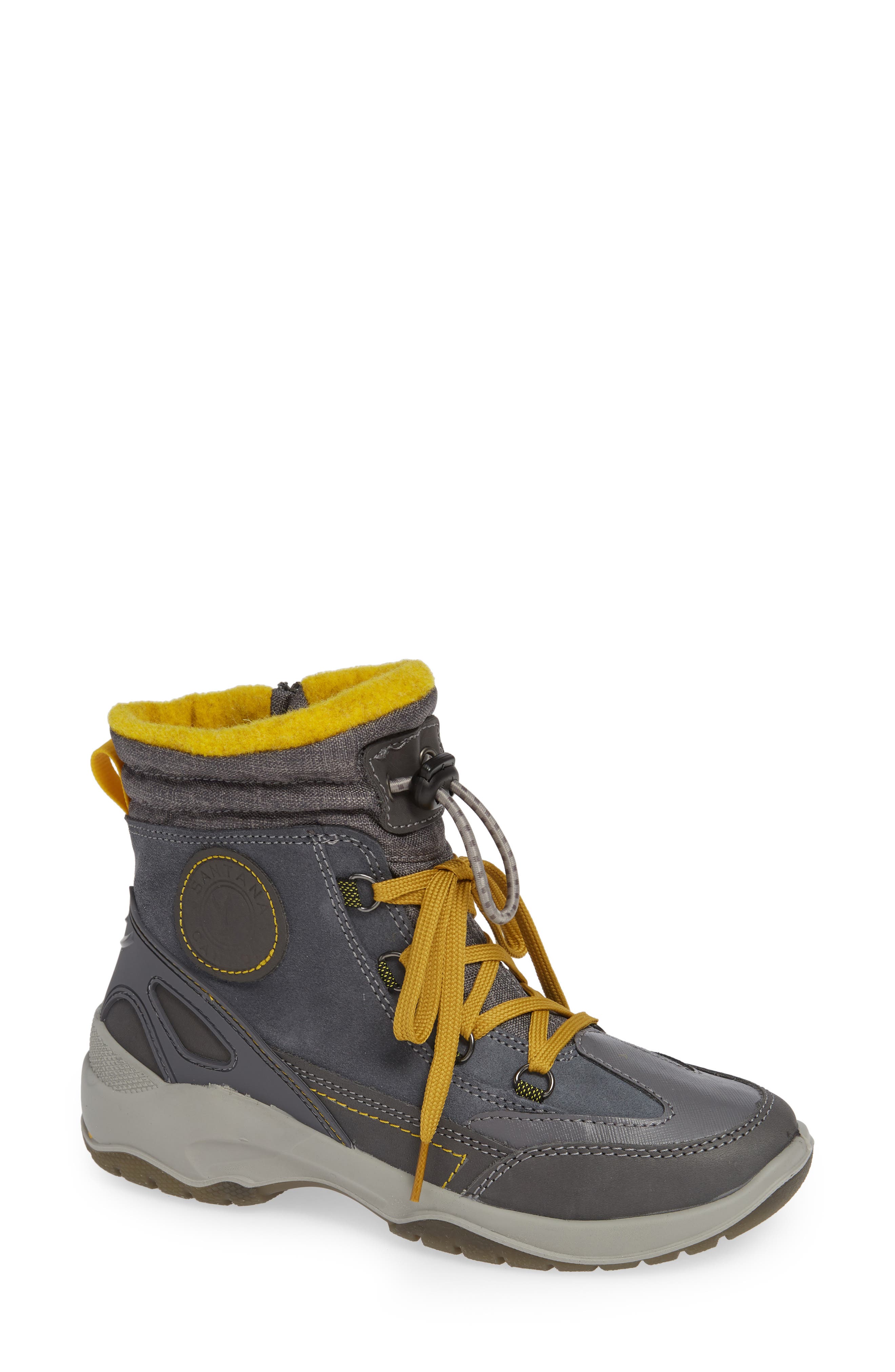 Santana Canada Torino Waterproof Insulated Lace-Up Winter Boot, Grey