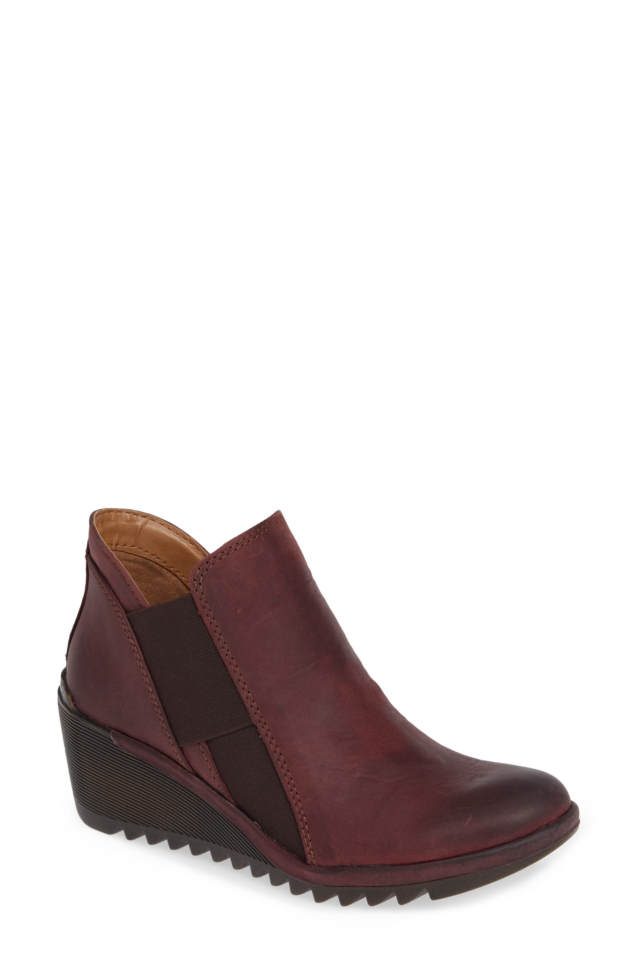 Comfortiva Altair Wedge Bootie, Burgundy