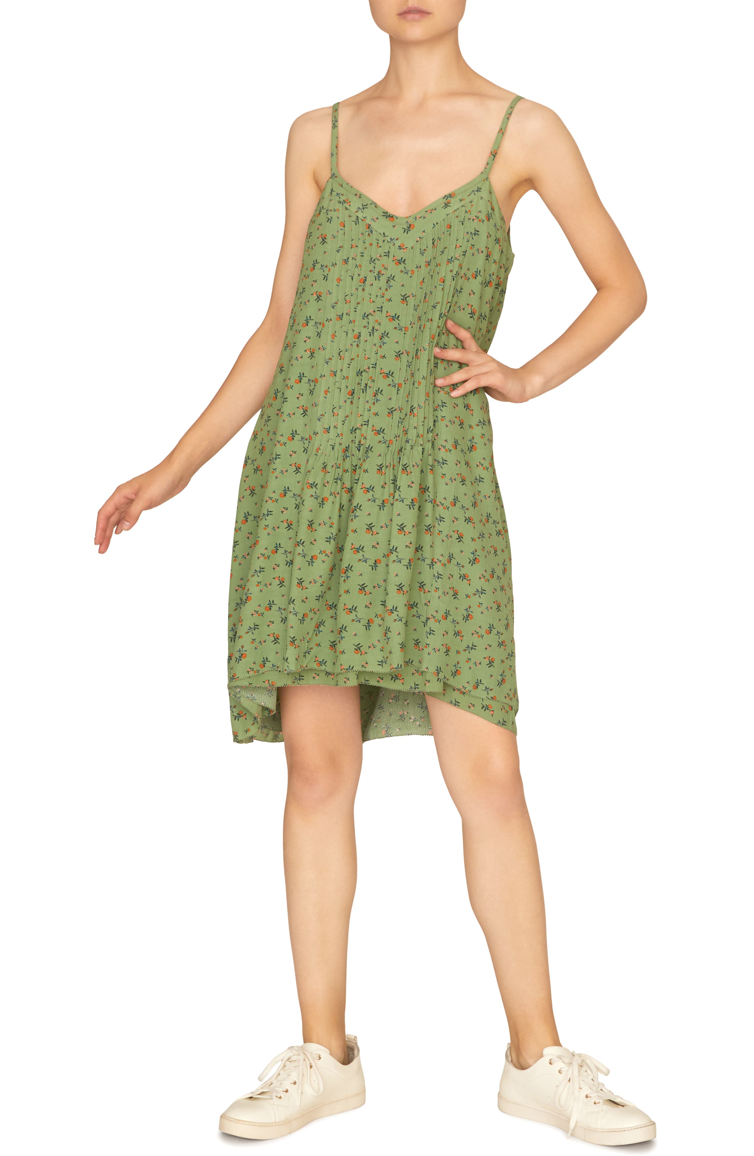 Sanctuary Spring Ahead Tank Dress, Green