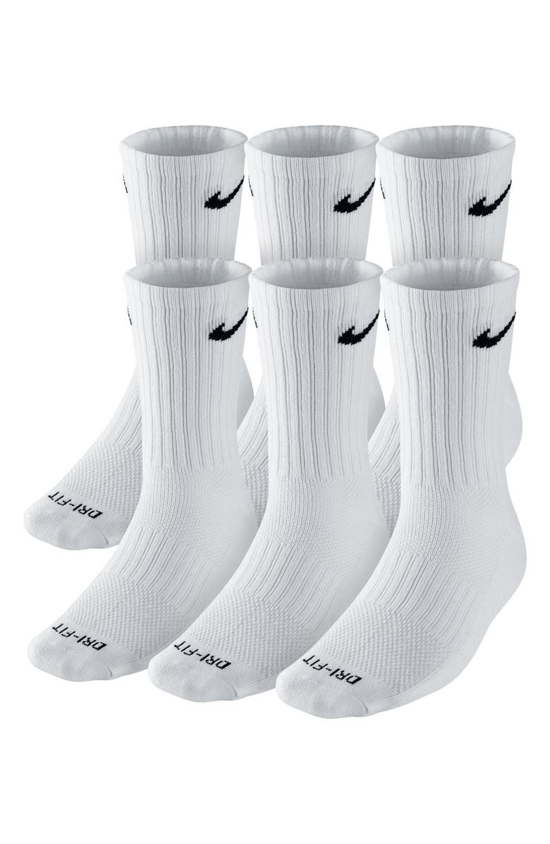 Nike Dri-FIT Crew Socks (6-Pack) | Nordstrom