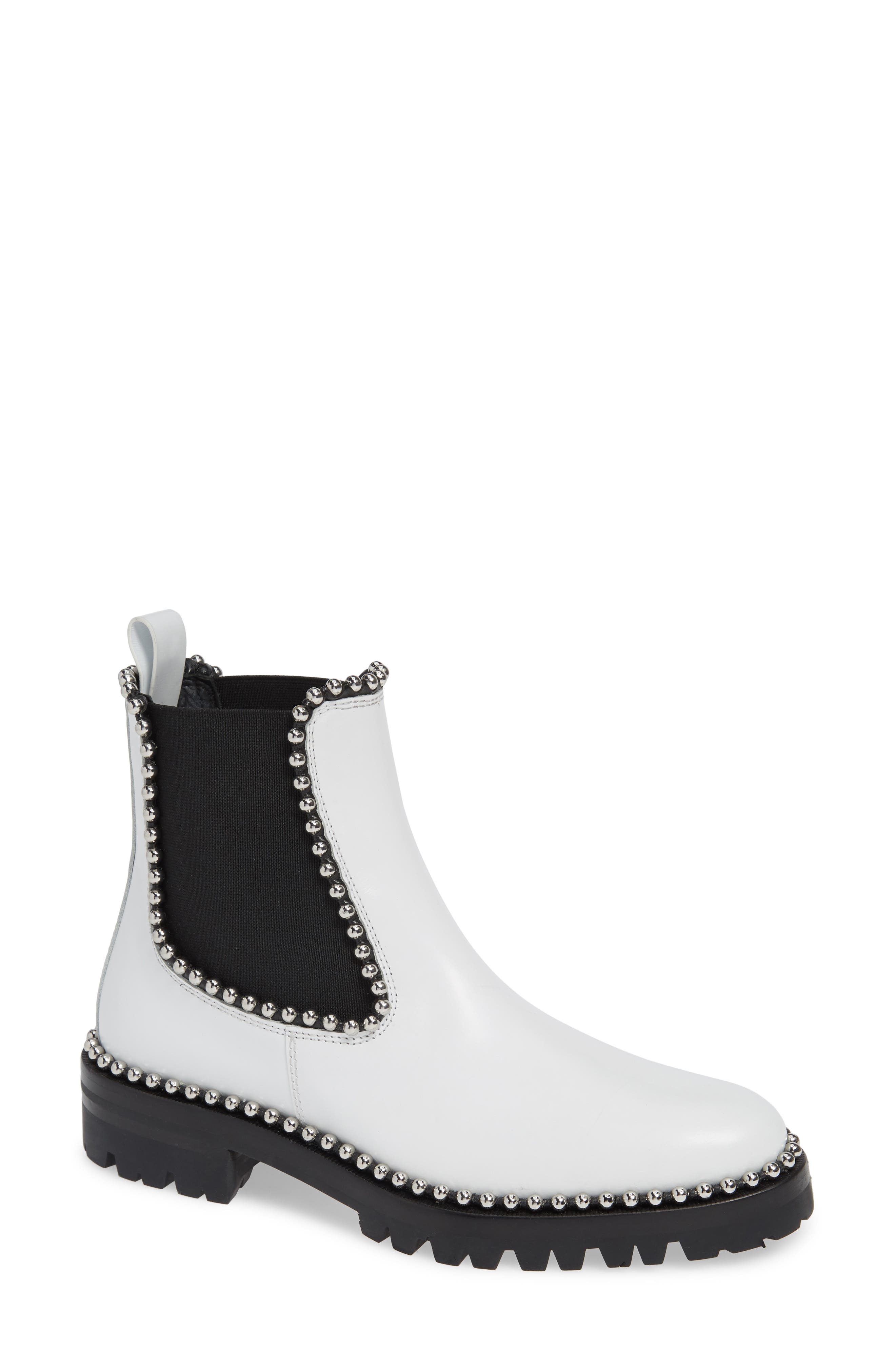 Alexander Wang Spencer Chelsea Boot - White