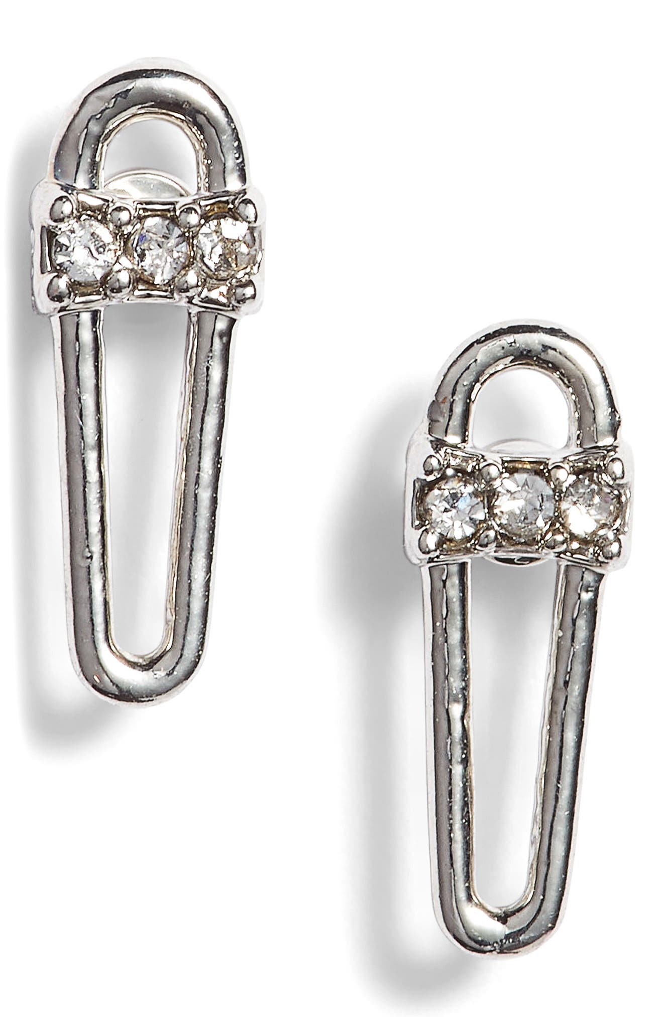 Rebecca Minkoff Mini Safety Pin Earrings Nordstrom