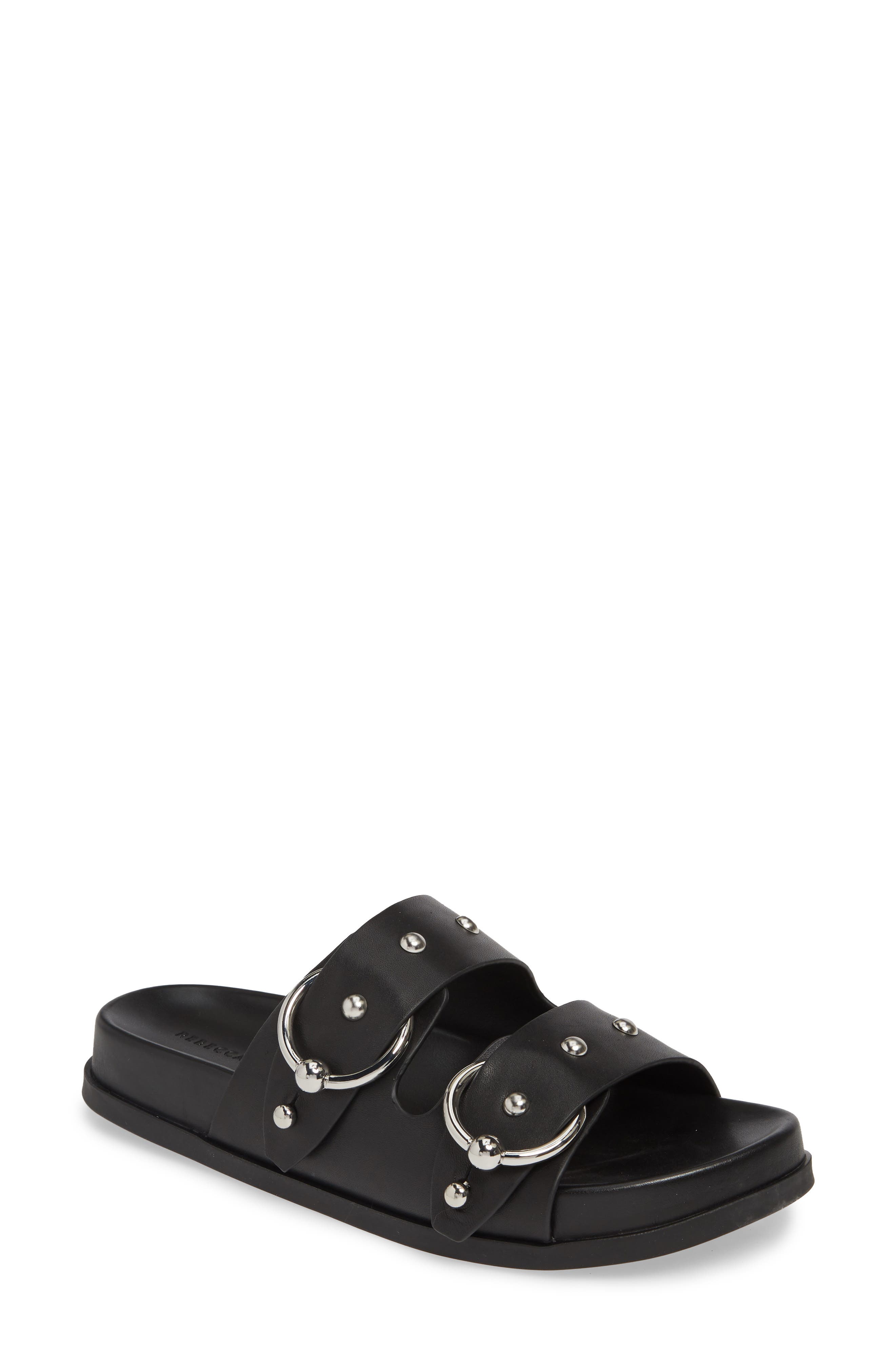 Rebecca Minkoff Vachel Slide Sandal, Black