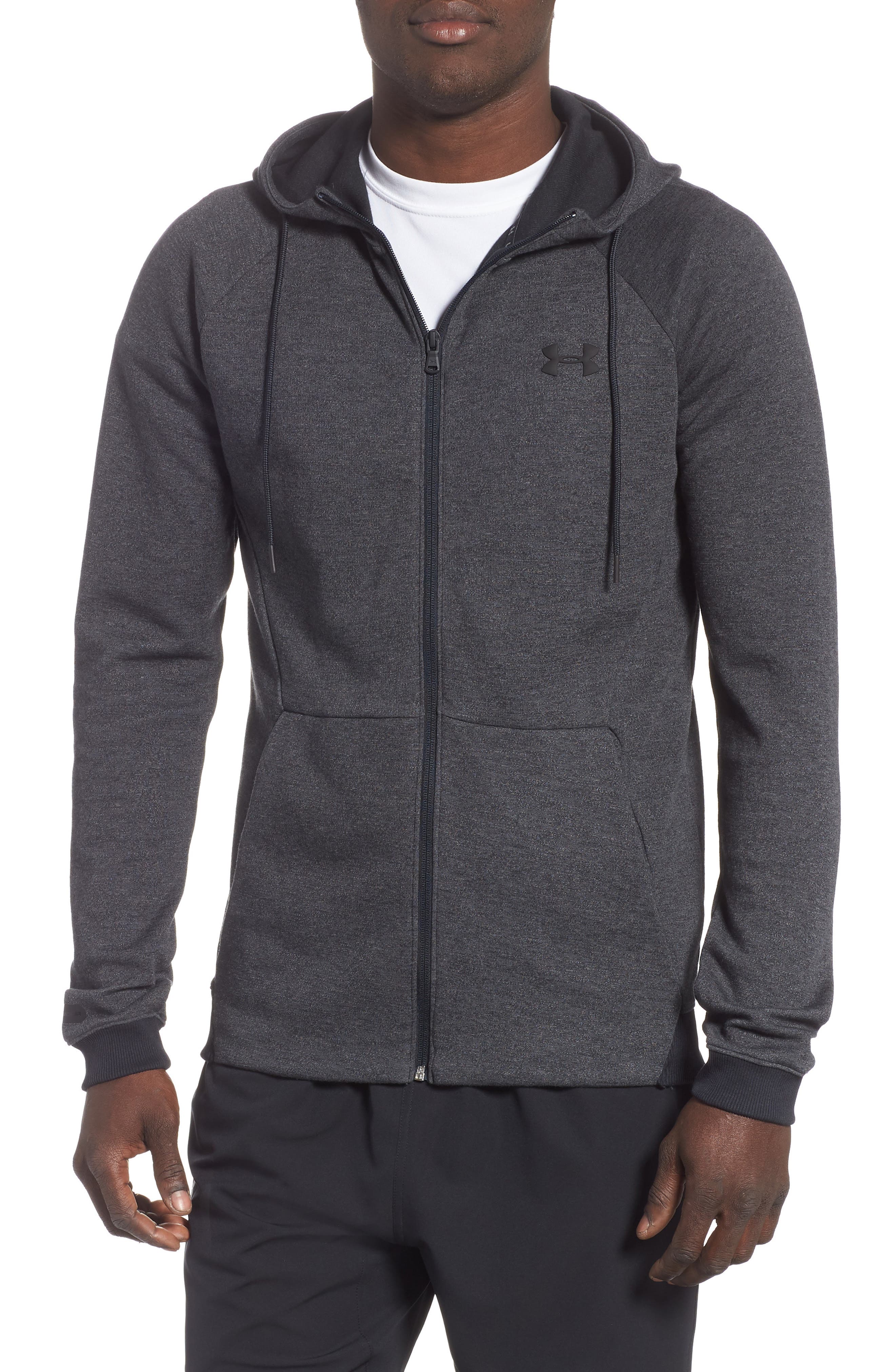 Under Armour Sportstyle Zip Hoodie, Black