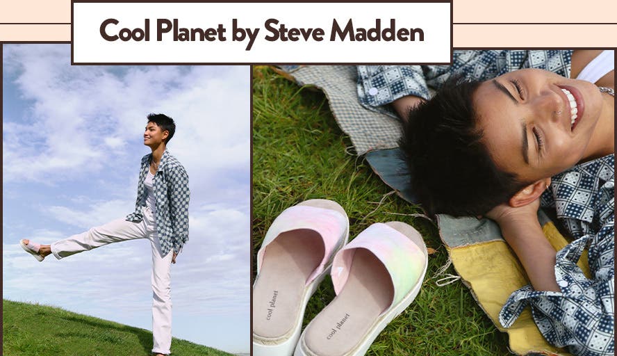 Cool Planet by Steve Madden.