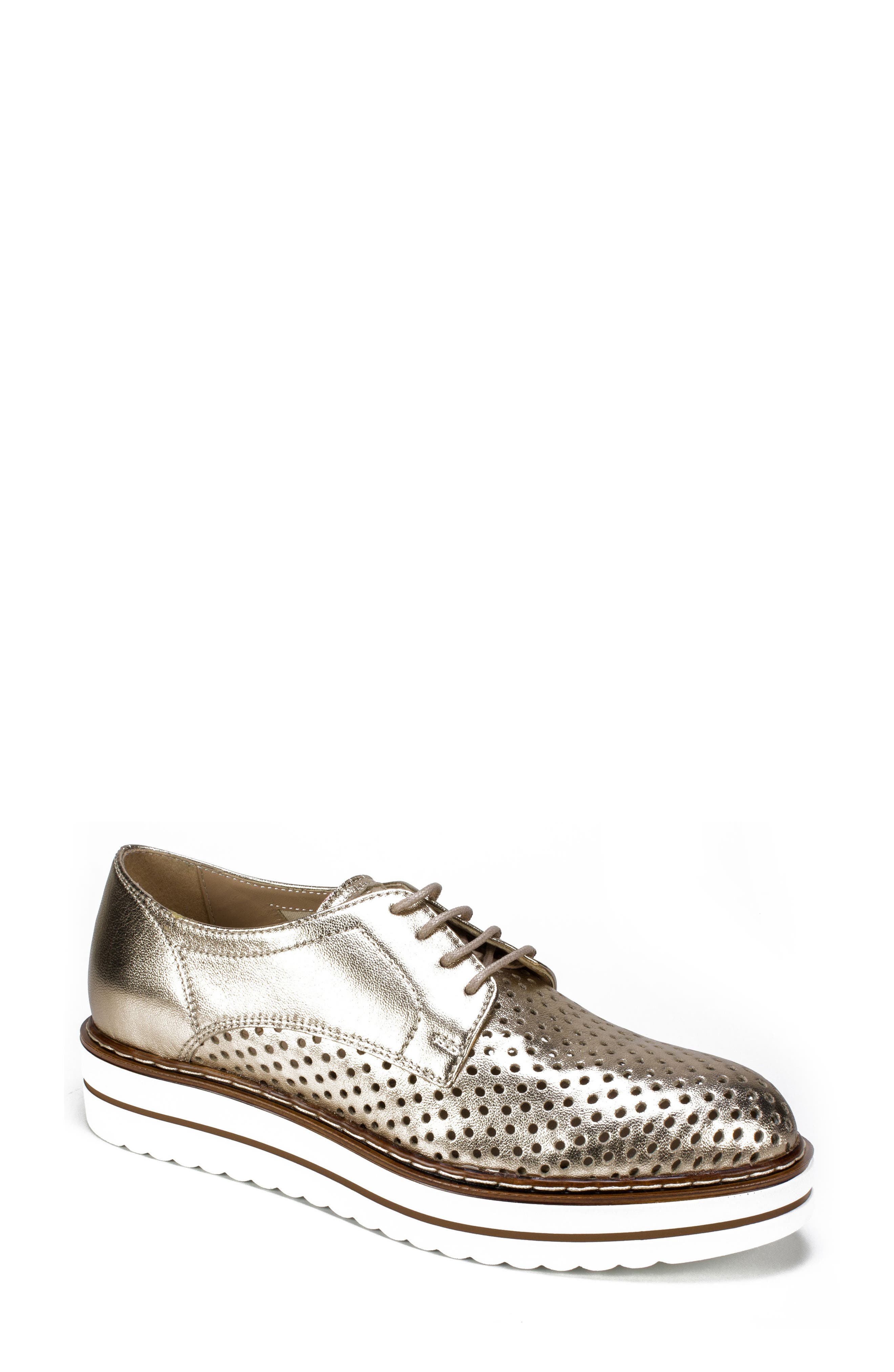 Summit By White Mountain Bria Derby, Metallic