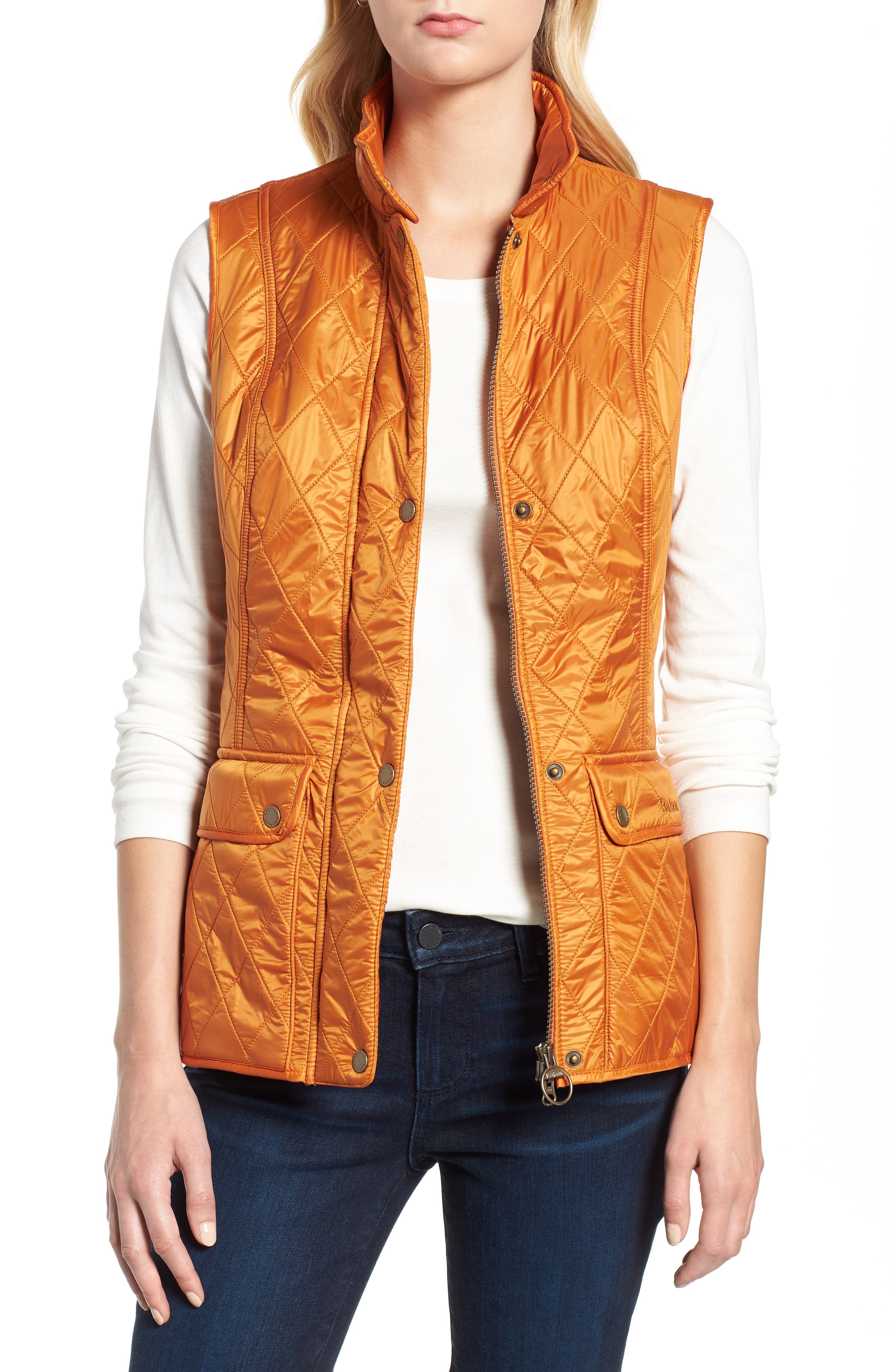 Barbour Wray Vest, US / 8 UK - Orange