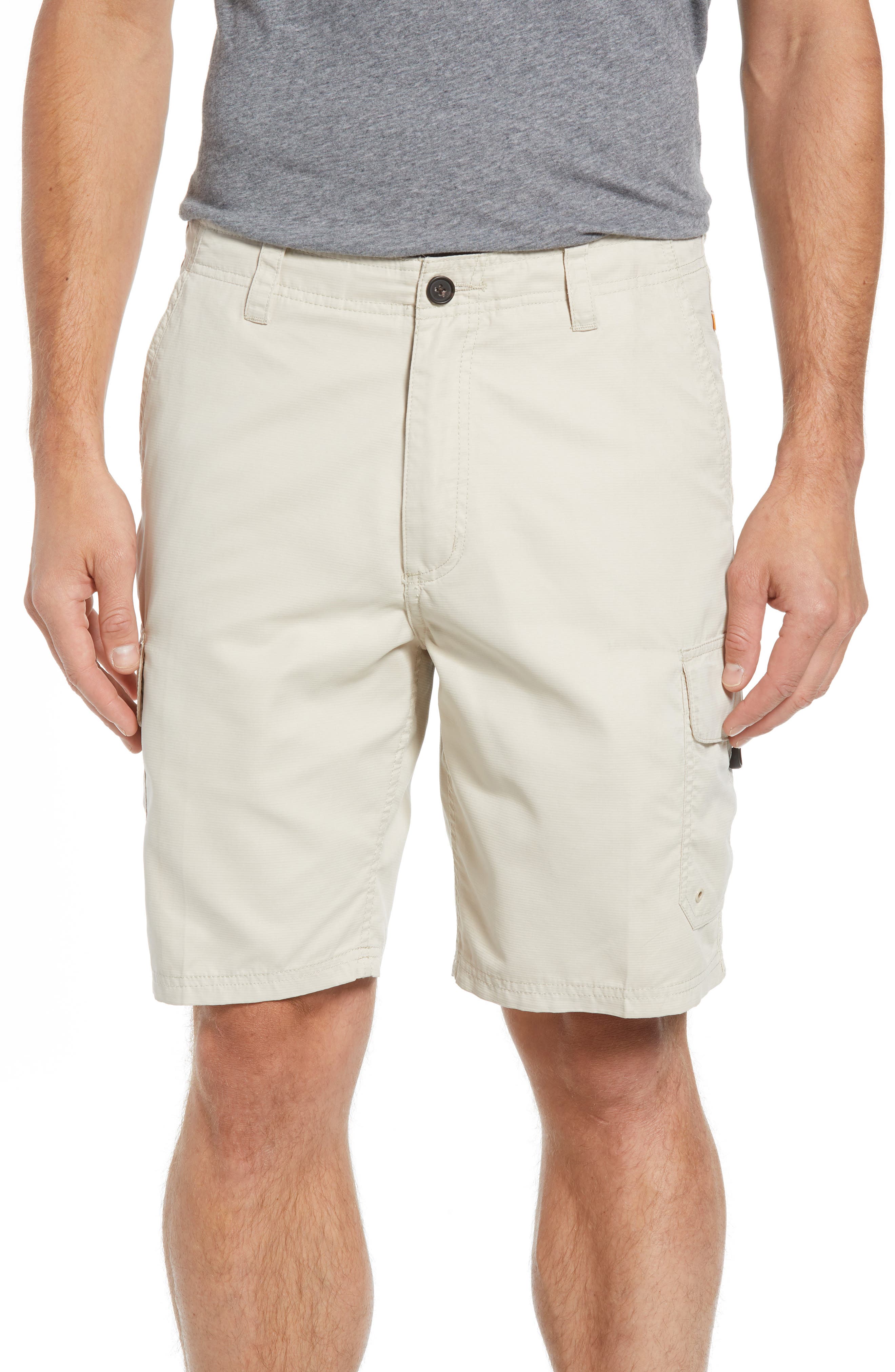 Quiksilver Waterman Collection Maldive Regular Fit Cargo Shorts, Grey
