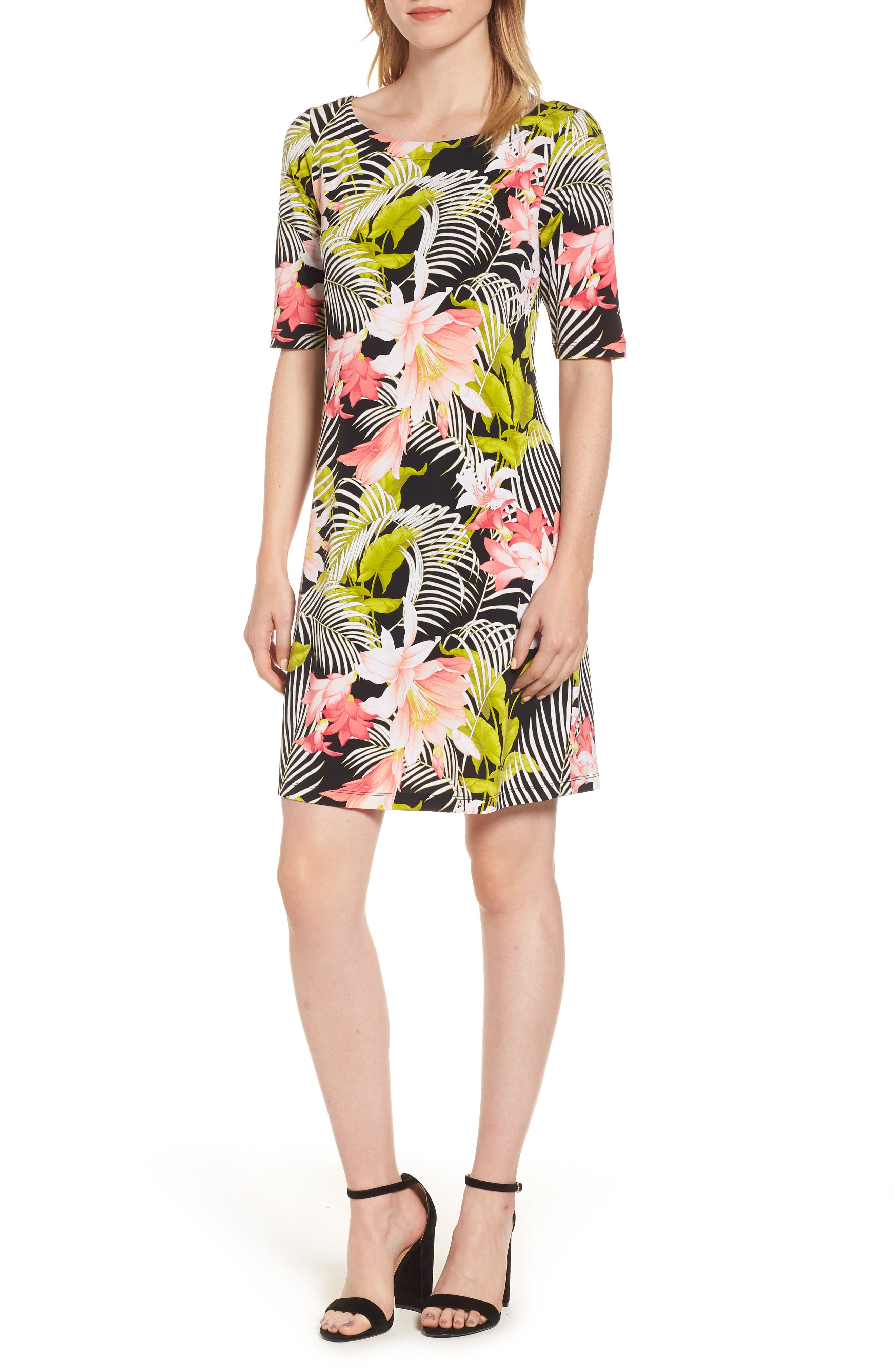 Tommy Bahama Cactus Rica Shift Dress, Black