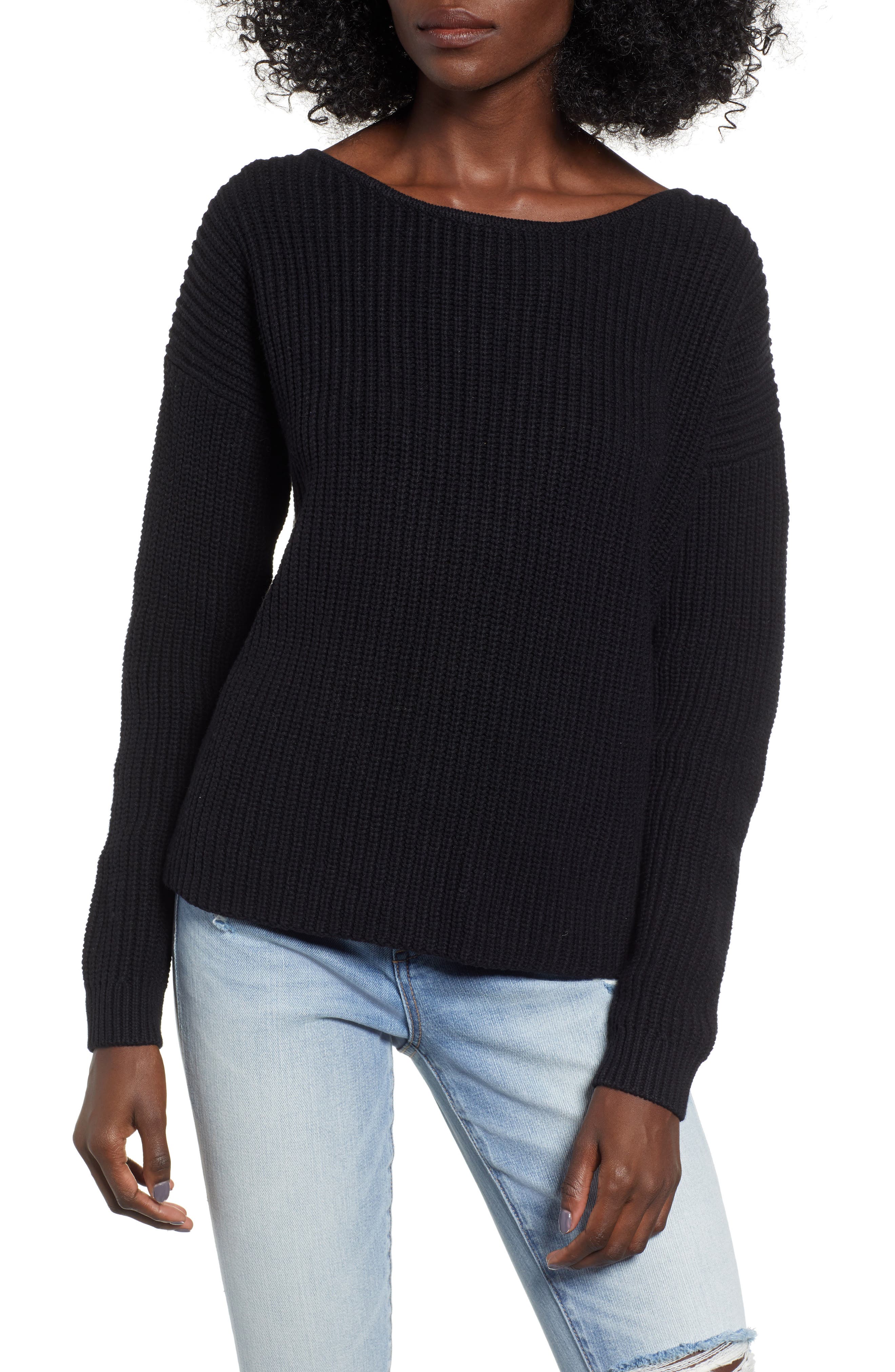 Roxy Bridge Sweater, Black