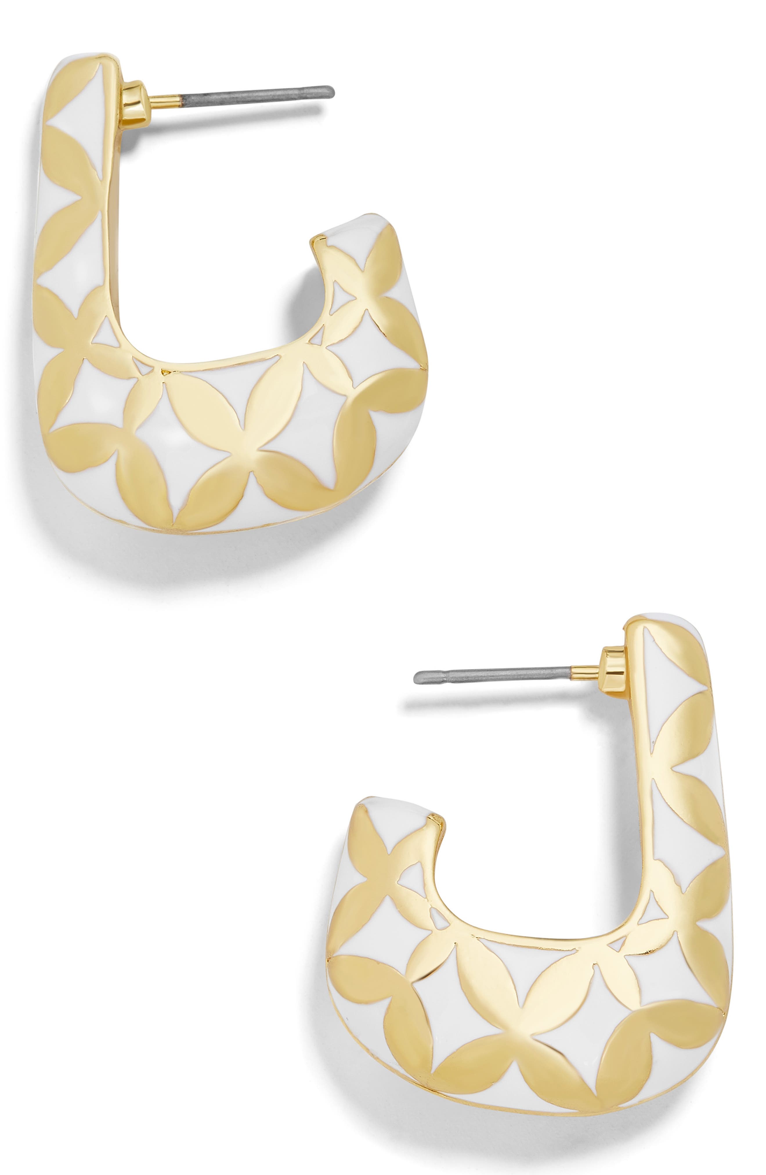 Baublebar Accessories VARINIA BOXY HOOP EARRINGS