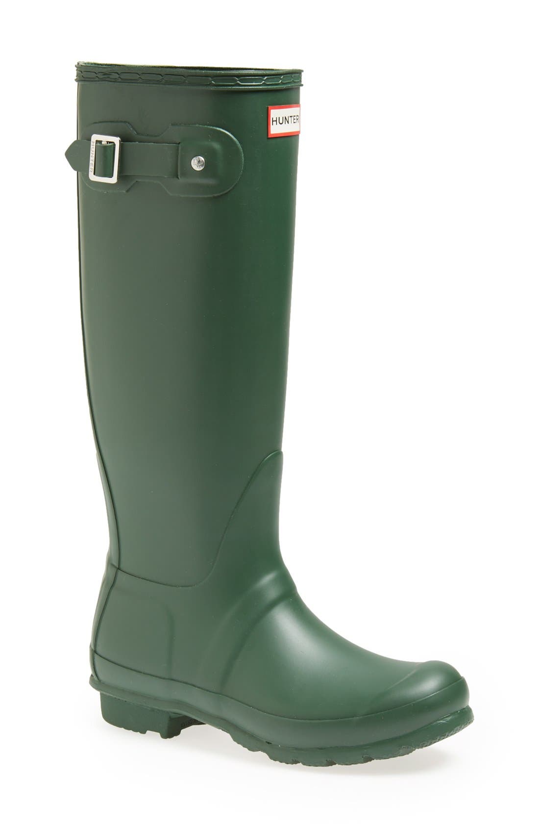 Hunter Original Tall Waterproof Rain Boot, Green