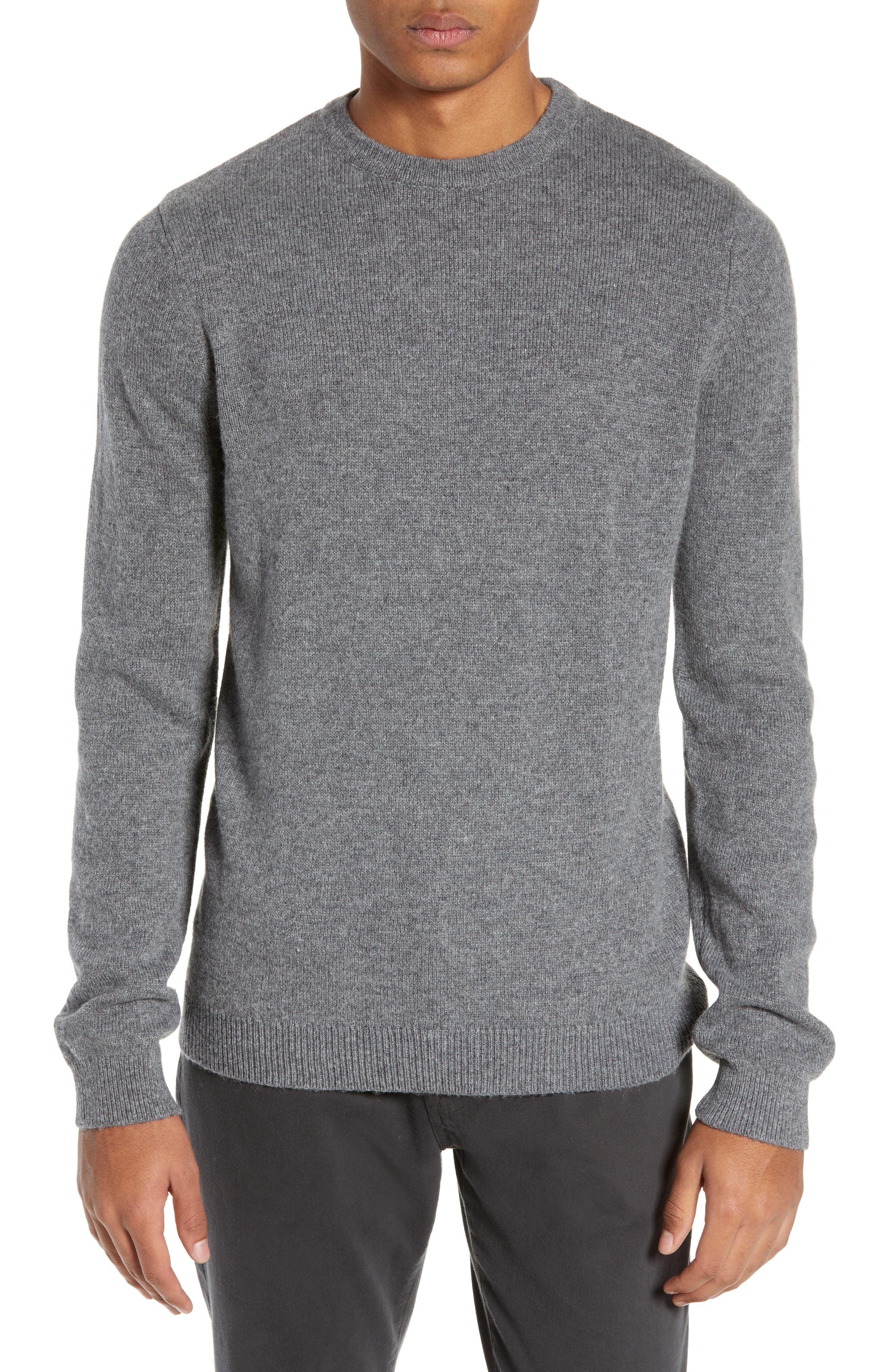 Calibrate Crewneck Sweater, Grey