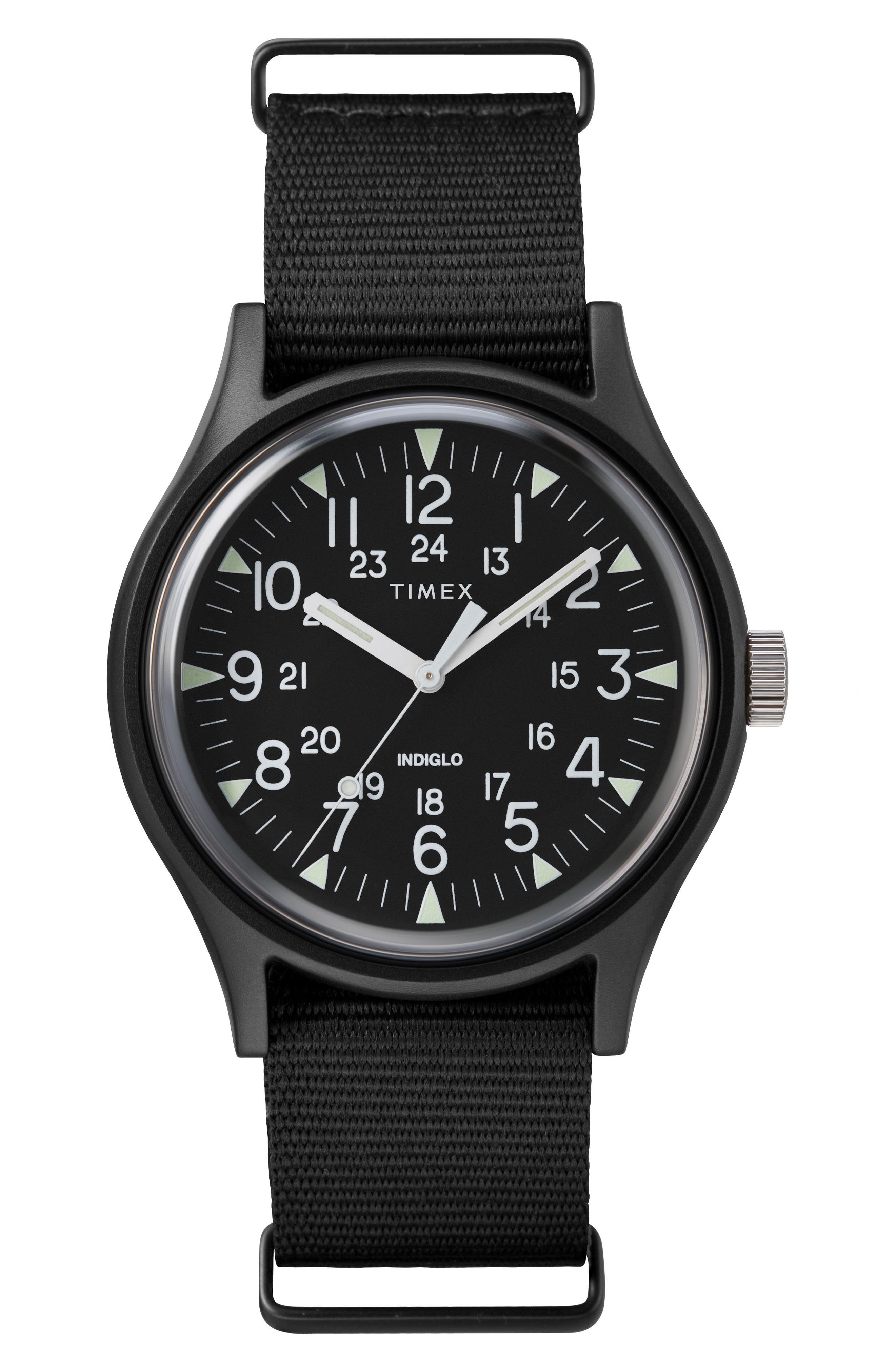 Timex Mk1 Nylon Strap Watch, 40Mm