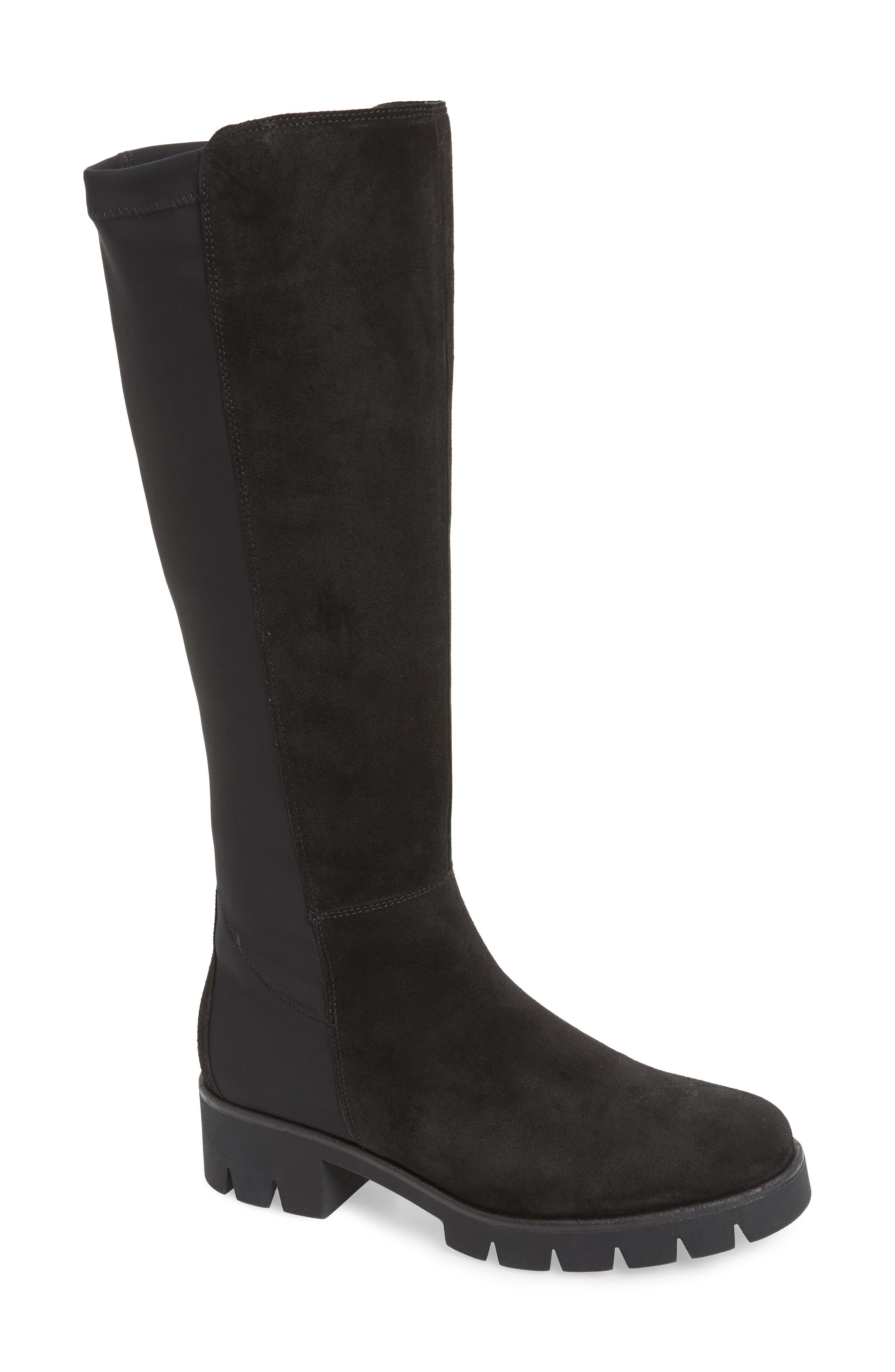 Gabor Ultimate Fashion Comfort Knee High Boot- Black