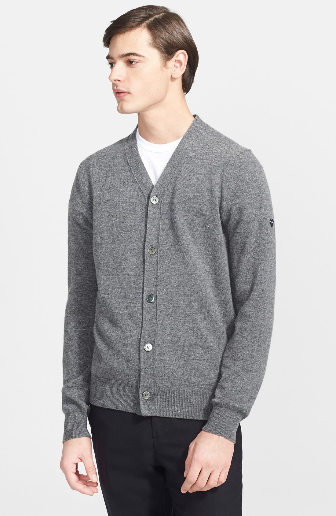 Comme Des Garcons Play Wool Cardigan
