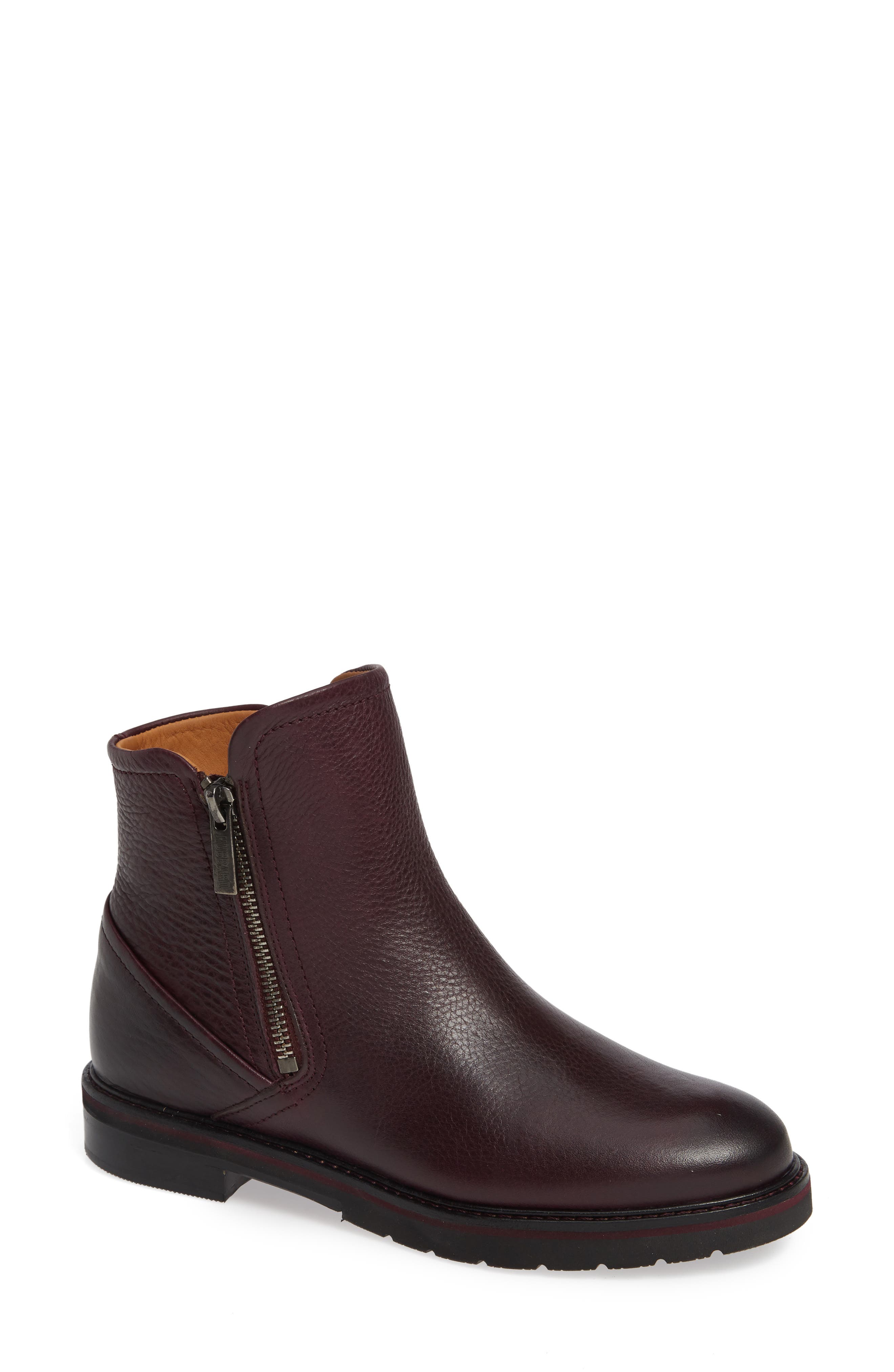 Samuel Hubbard City Bootie- Burgundy