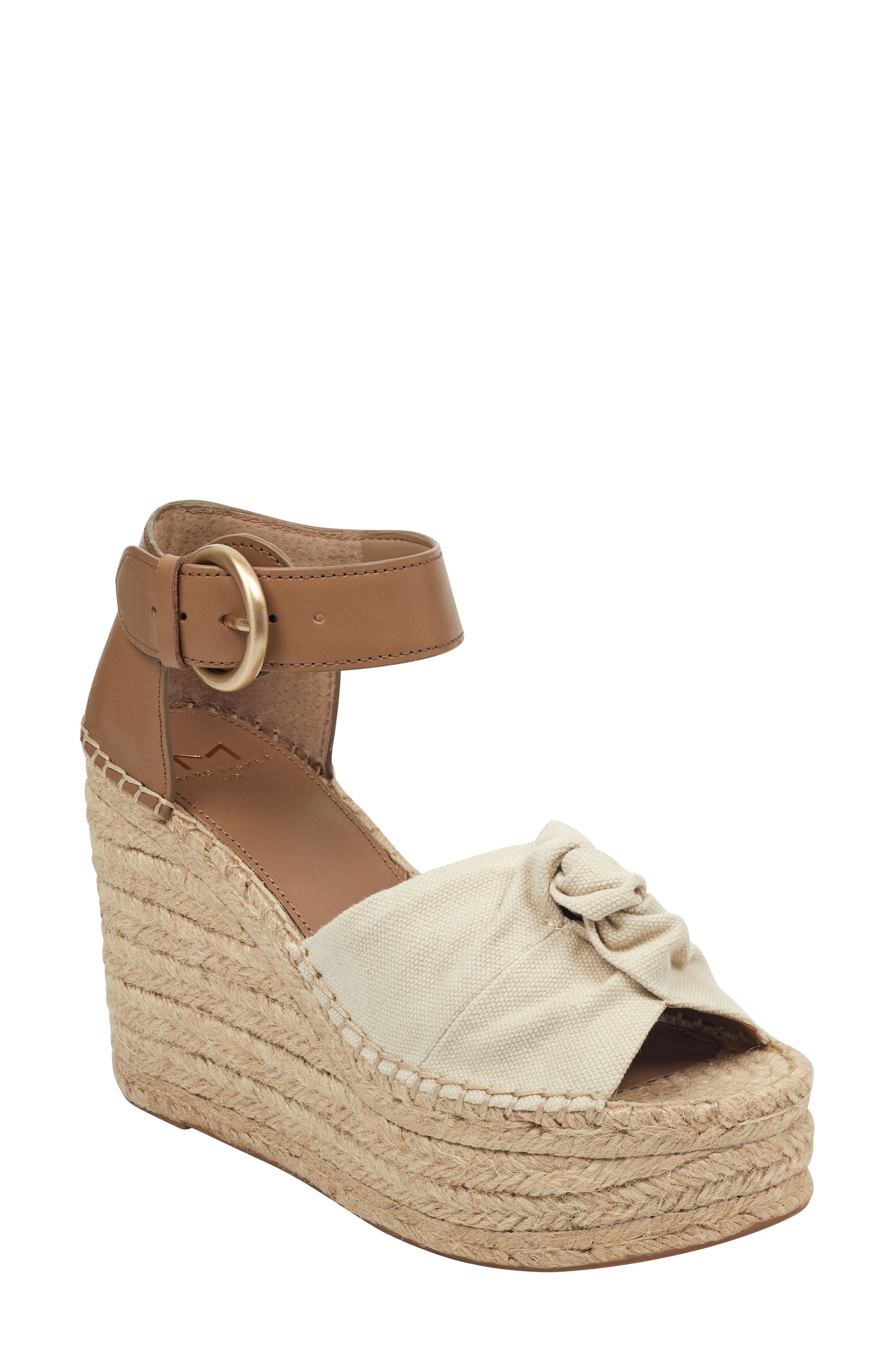 Marc Fisher Ltd. Anty 2 Platform Espadrille Sandal, White