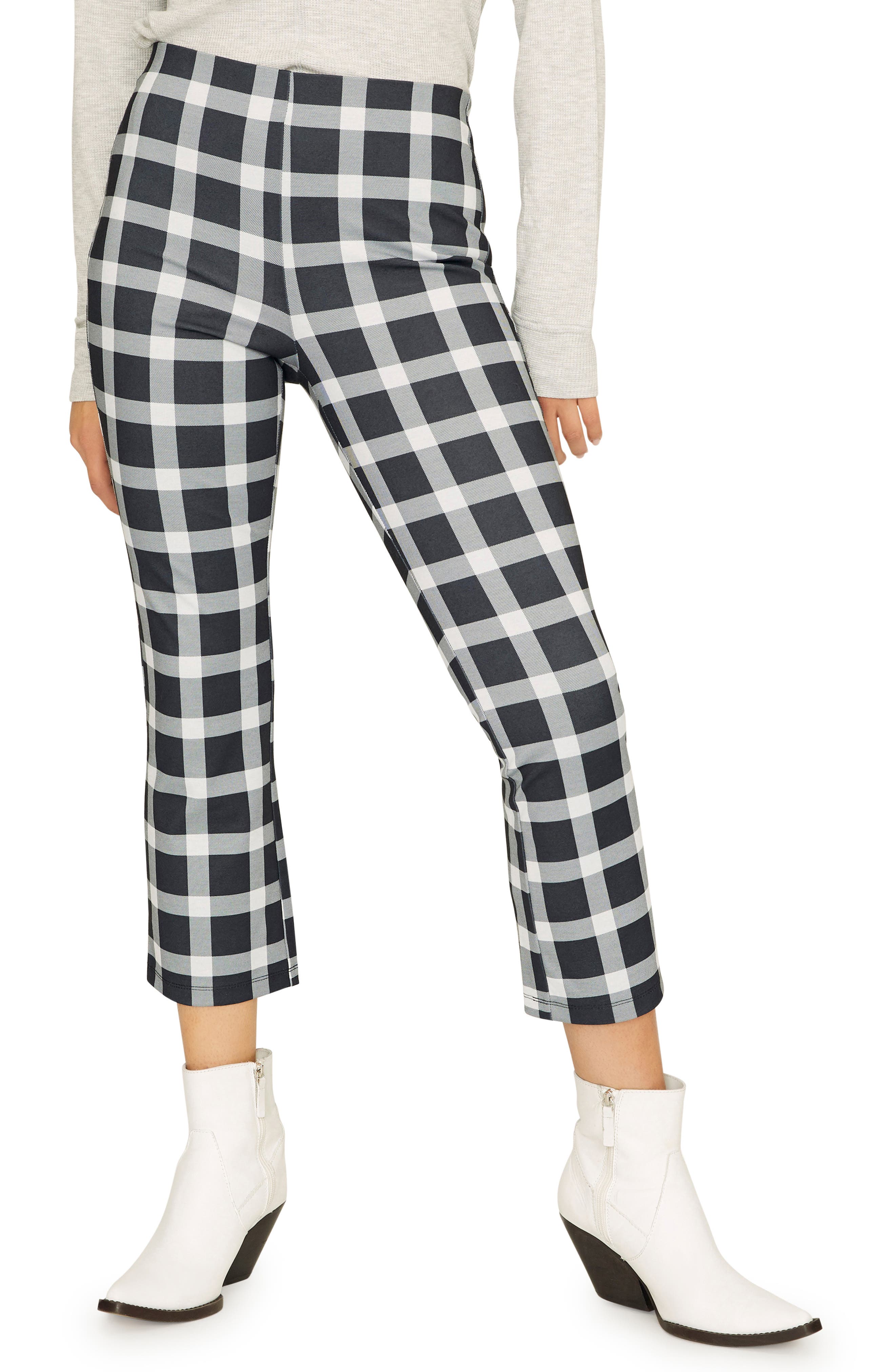 Sanctuary Mod Crop Plaid Leggings