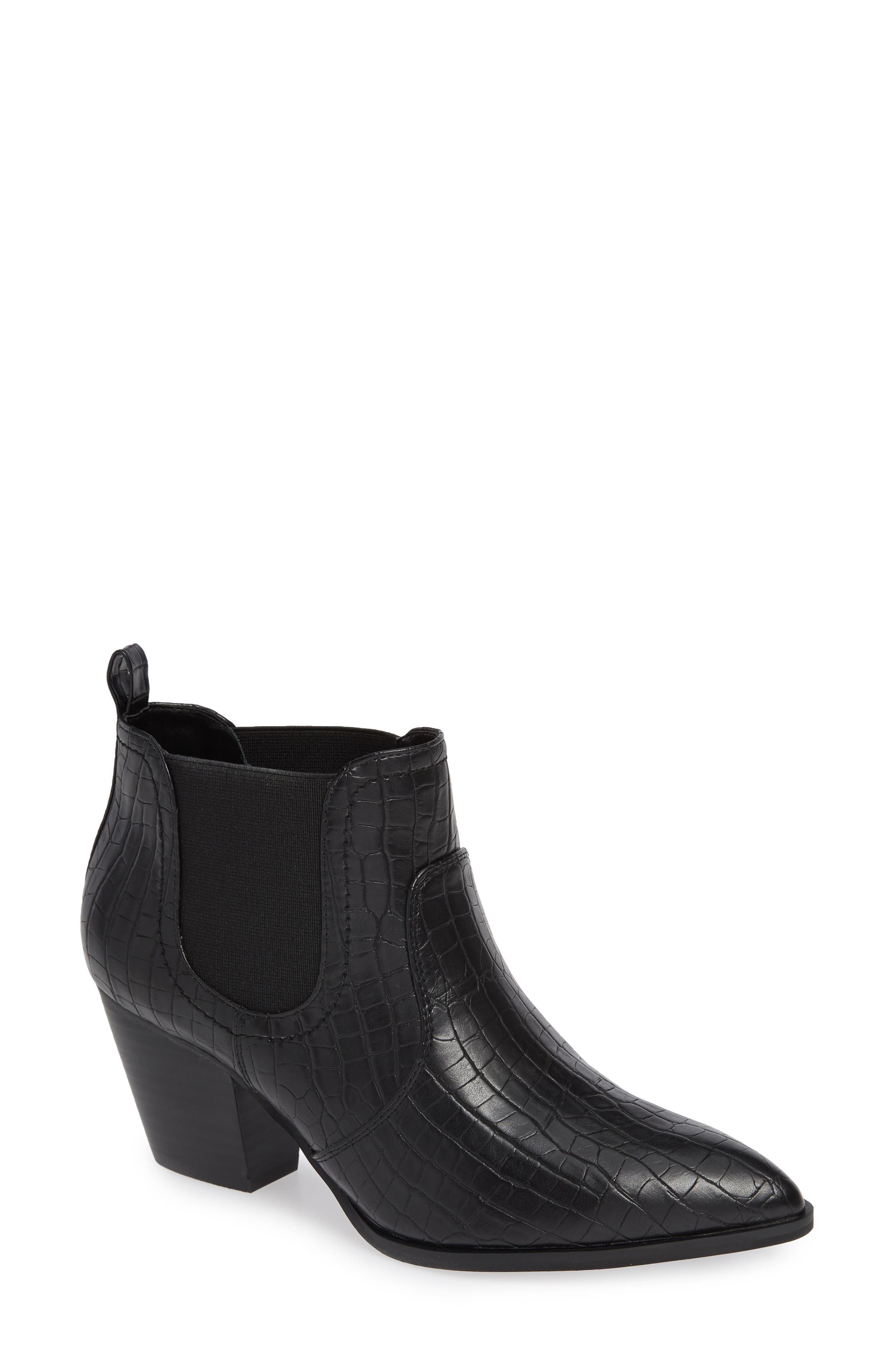 Bella Vita Emerson Ii Chelsea Bootie, Black