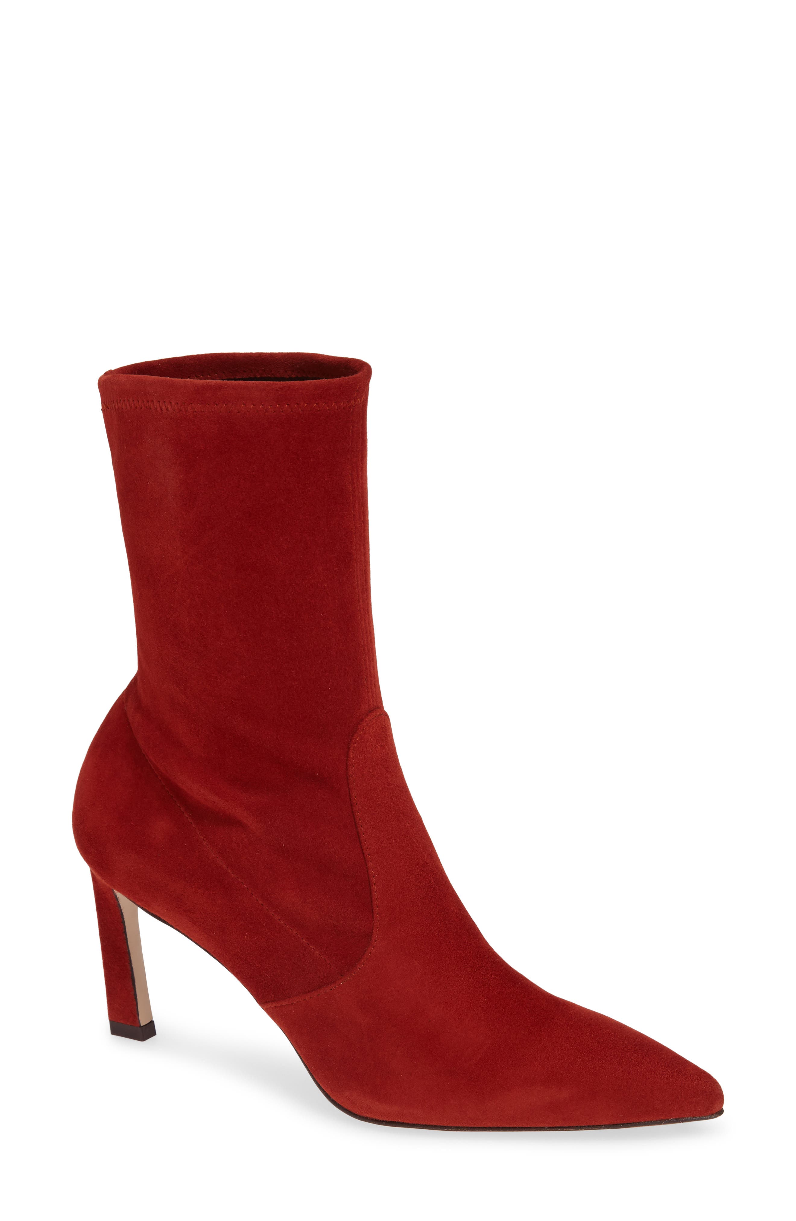 Stuart Weitzman Rapture 75 Bootie, Orange