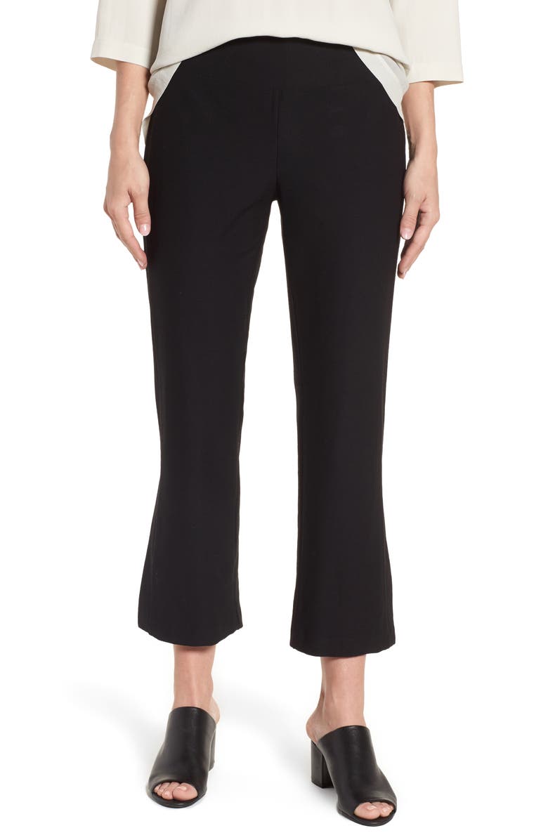 Eileen Fisher Bootcut Crop Pants (Regular & Petite) | Nordstrom