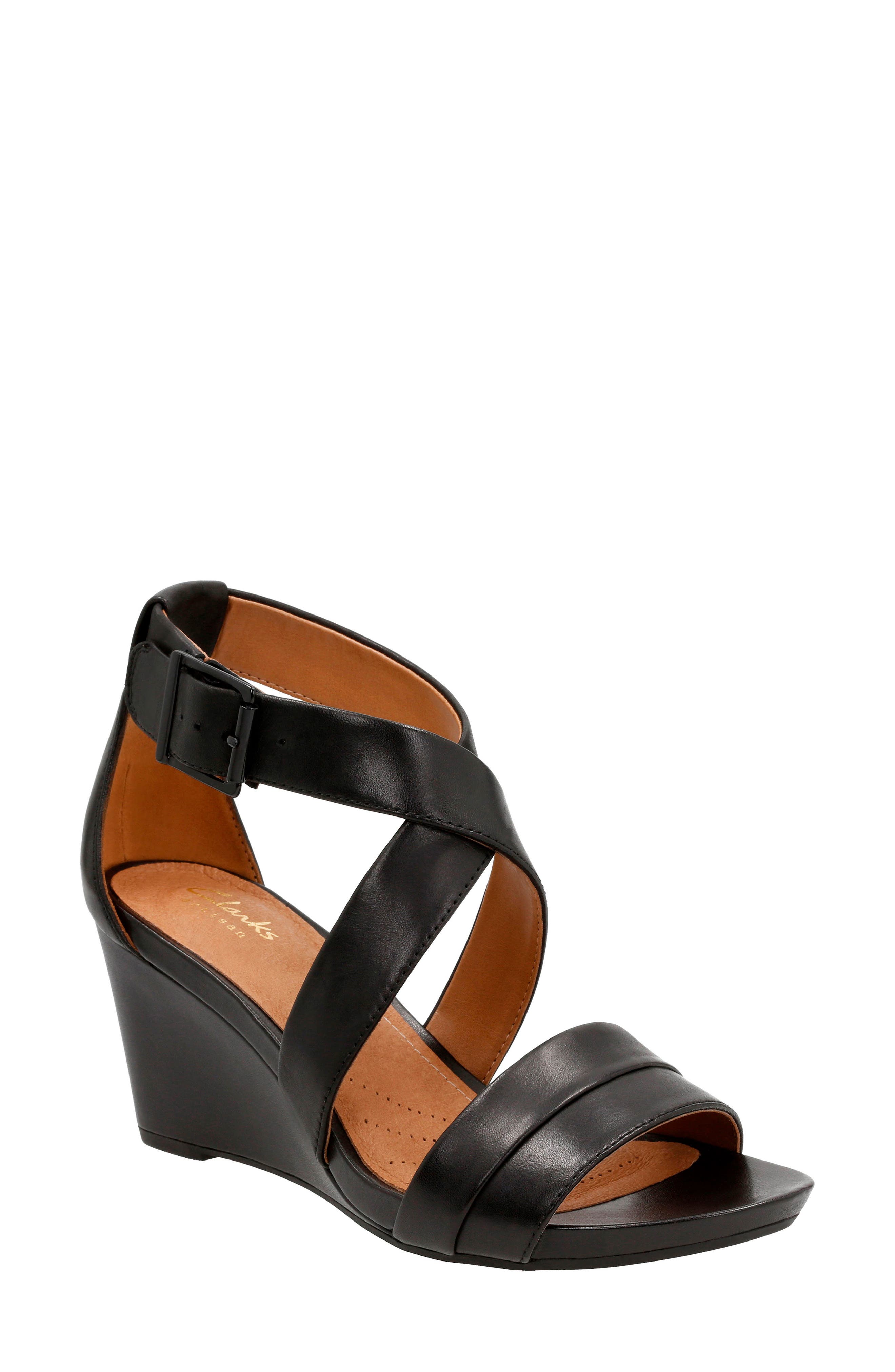 Clarks® Acina Newport Wedge Pump (Women) Nordstrom