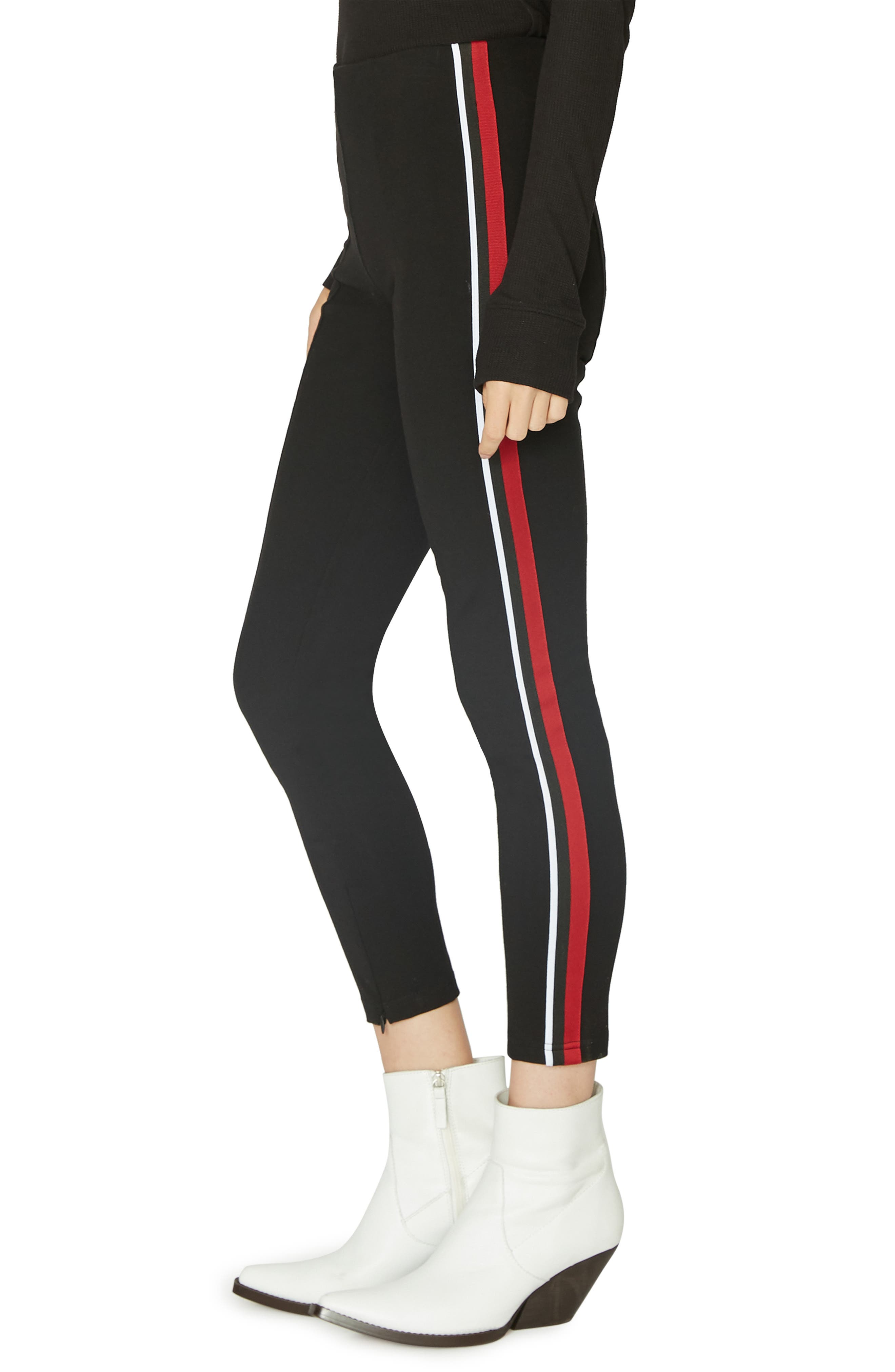 sanctuary track sport stripe pant