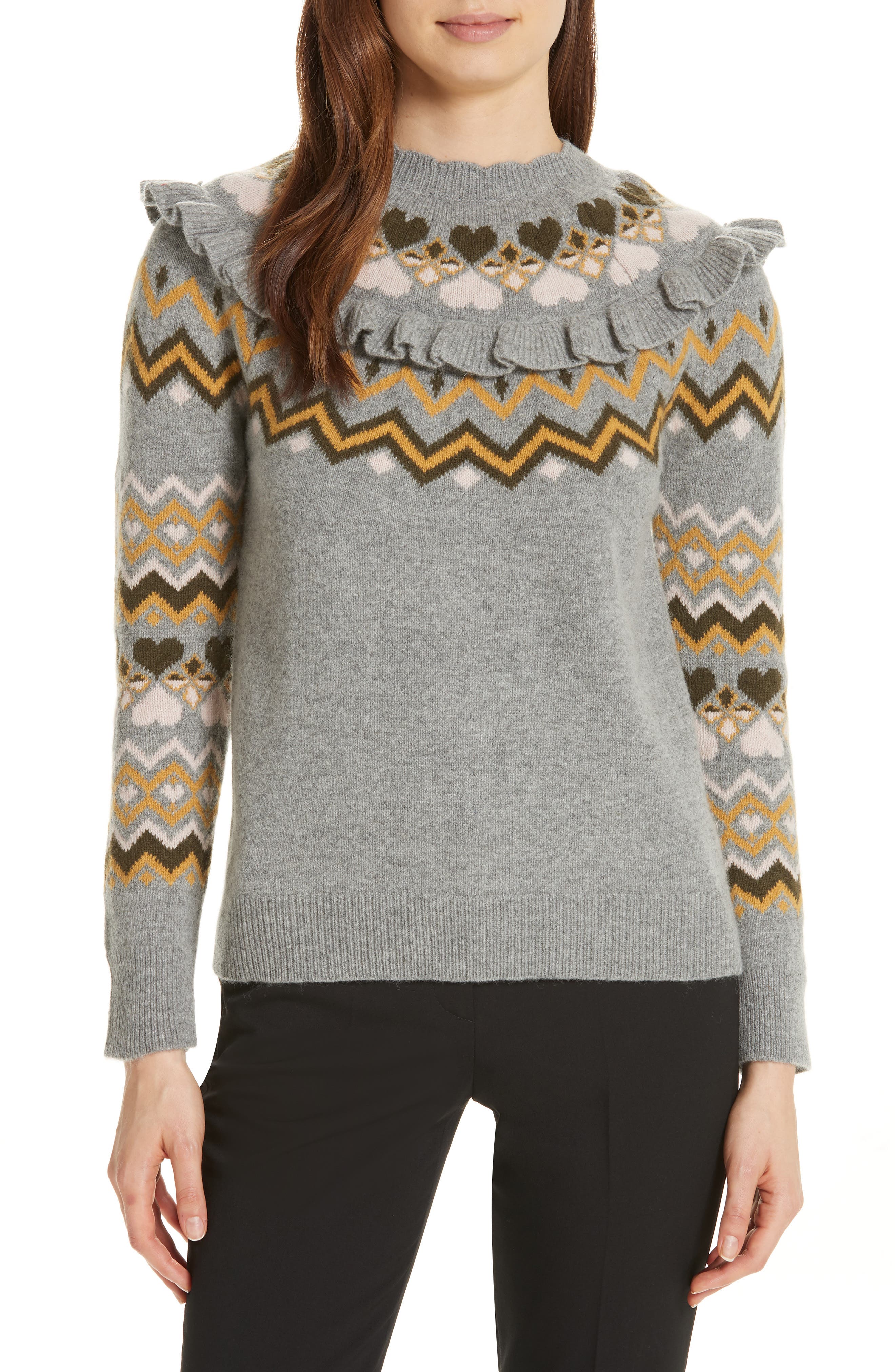 Ted Baker London Mysheli Fair Isle Sweater | Nordstrom