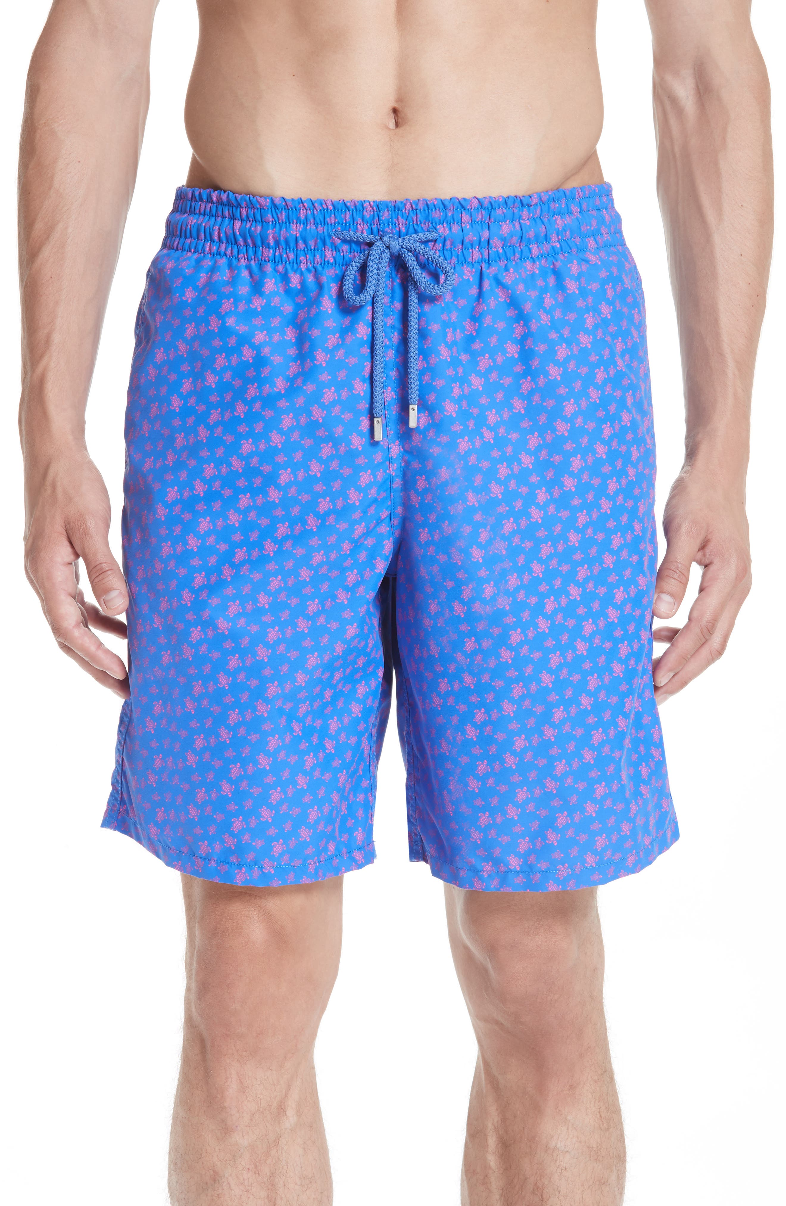 Vilebrequin Micro Ronde Turtle Print Swim Trunks