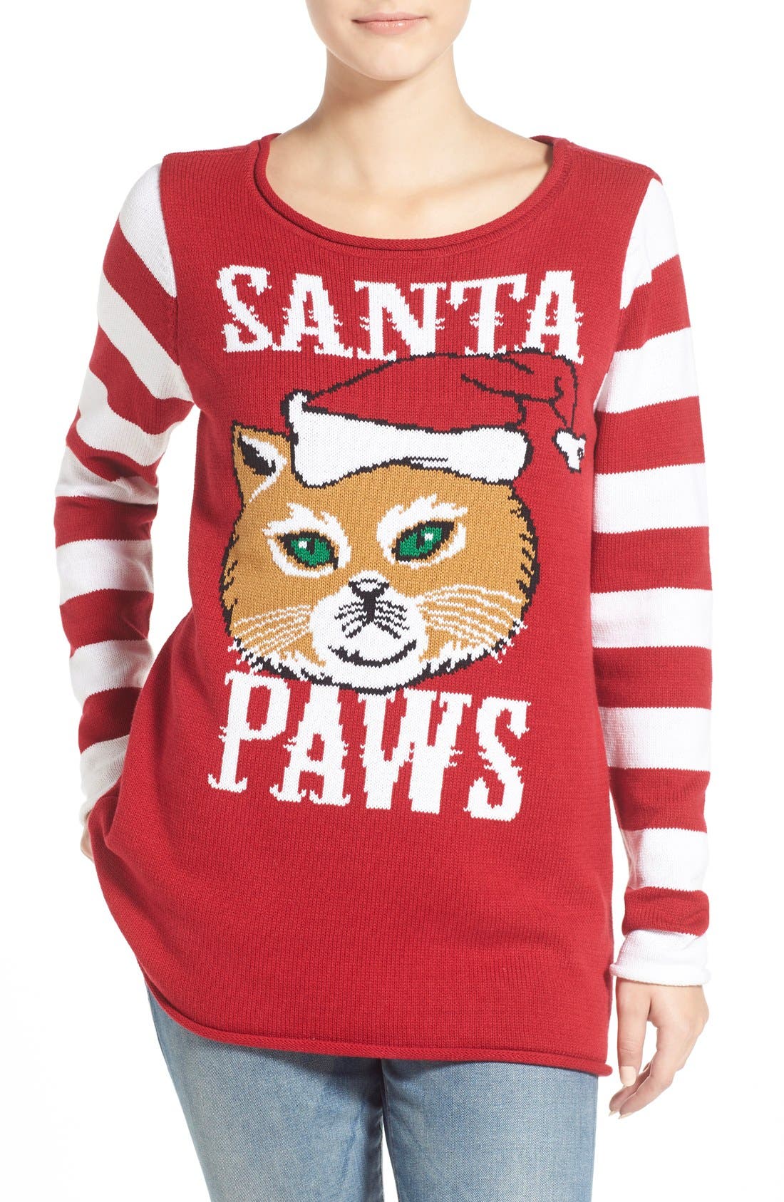 Ugly Christmas Sweater 'Santa Paws' Sweater Nordstrom
