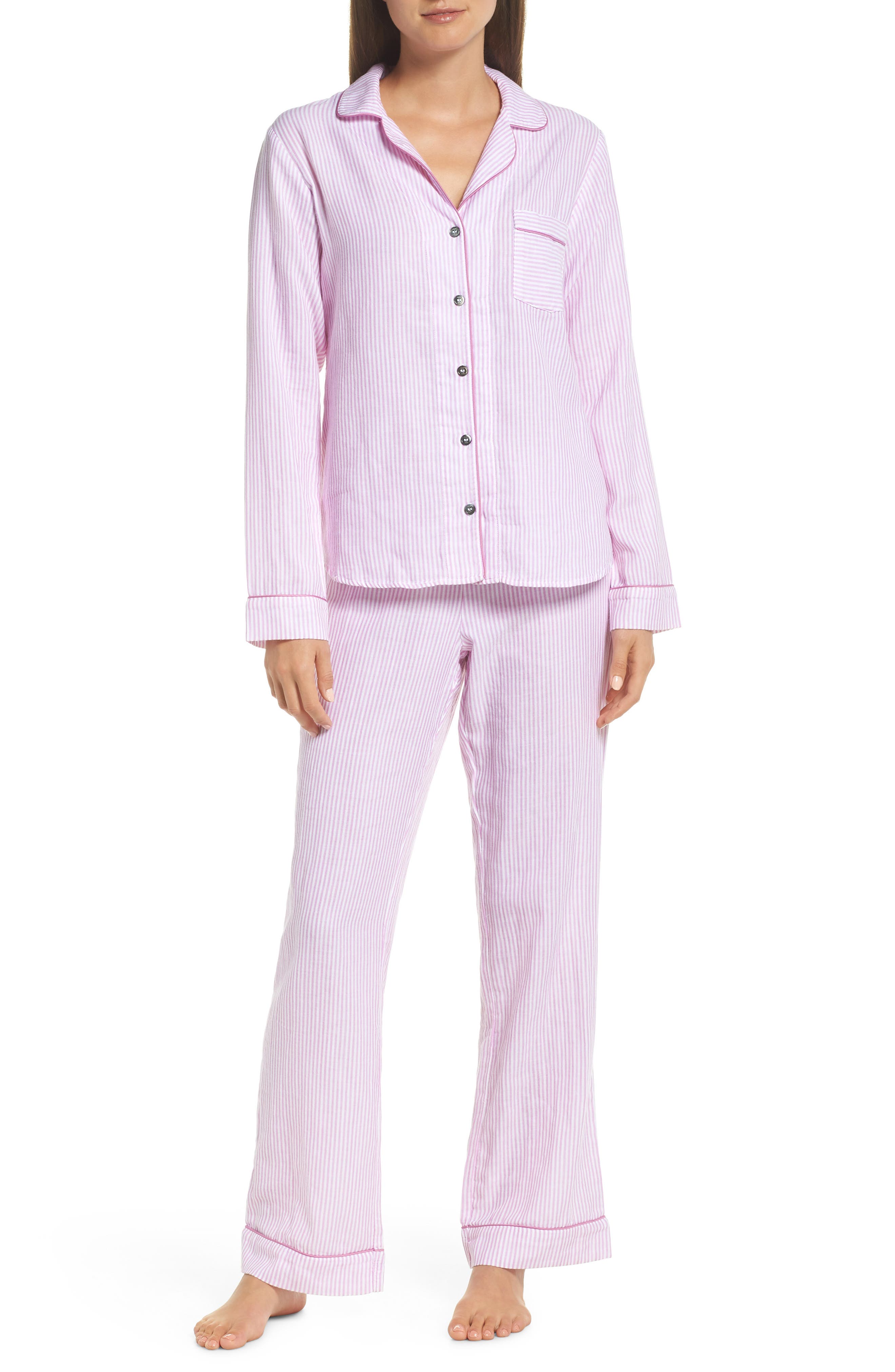 Ugg Raven Stripe Pajamas, Pink