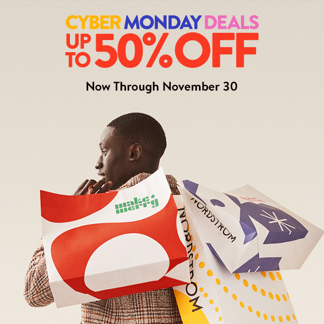 CYBER MONDAY Deals on now! Up to 50% off hundreds of items.