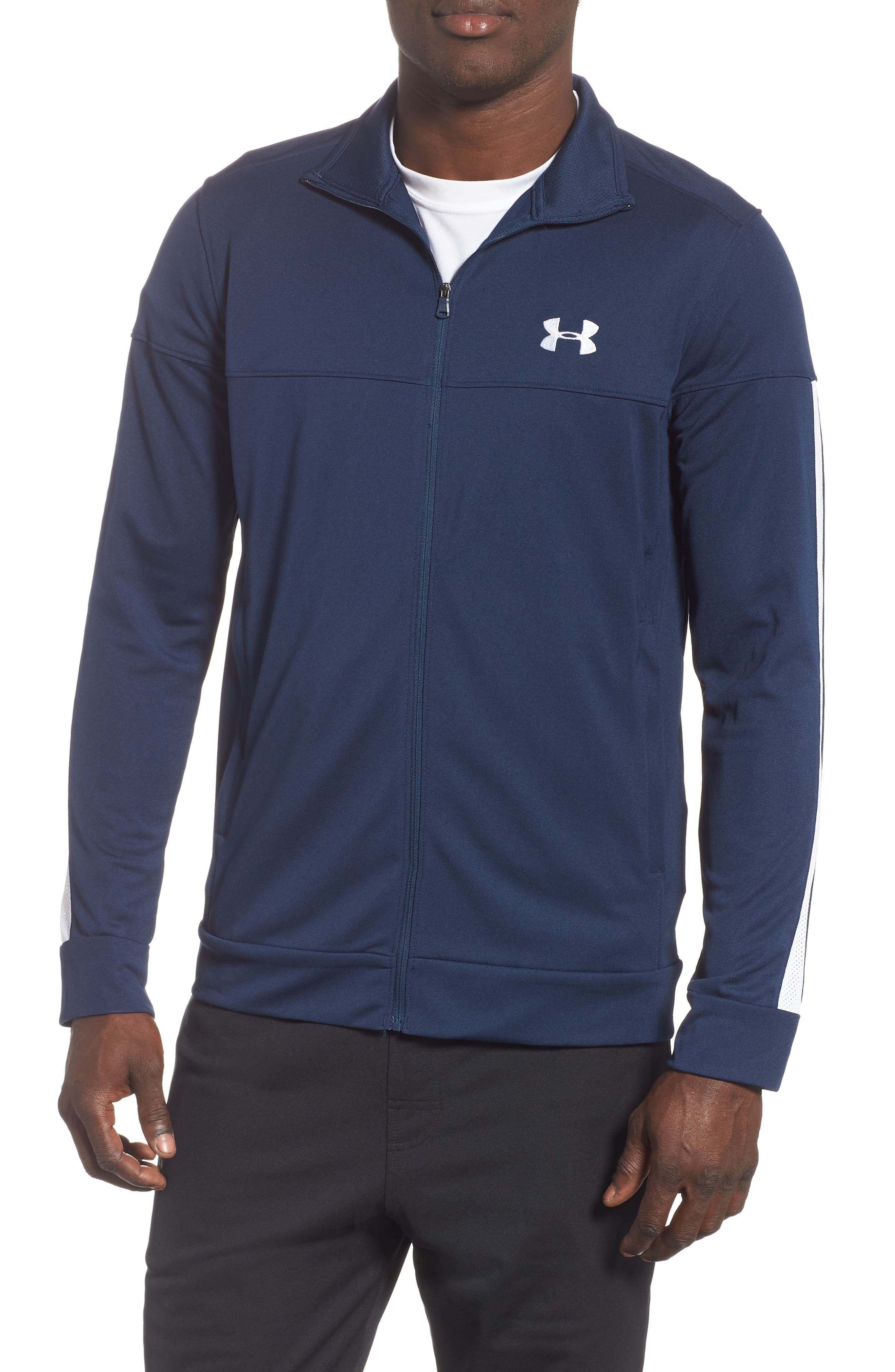 Under Armour Sportstyle Pique Track Jacket, Blue