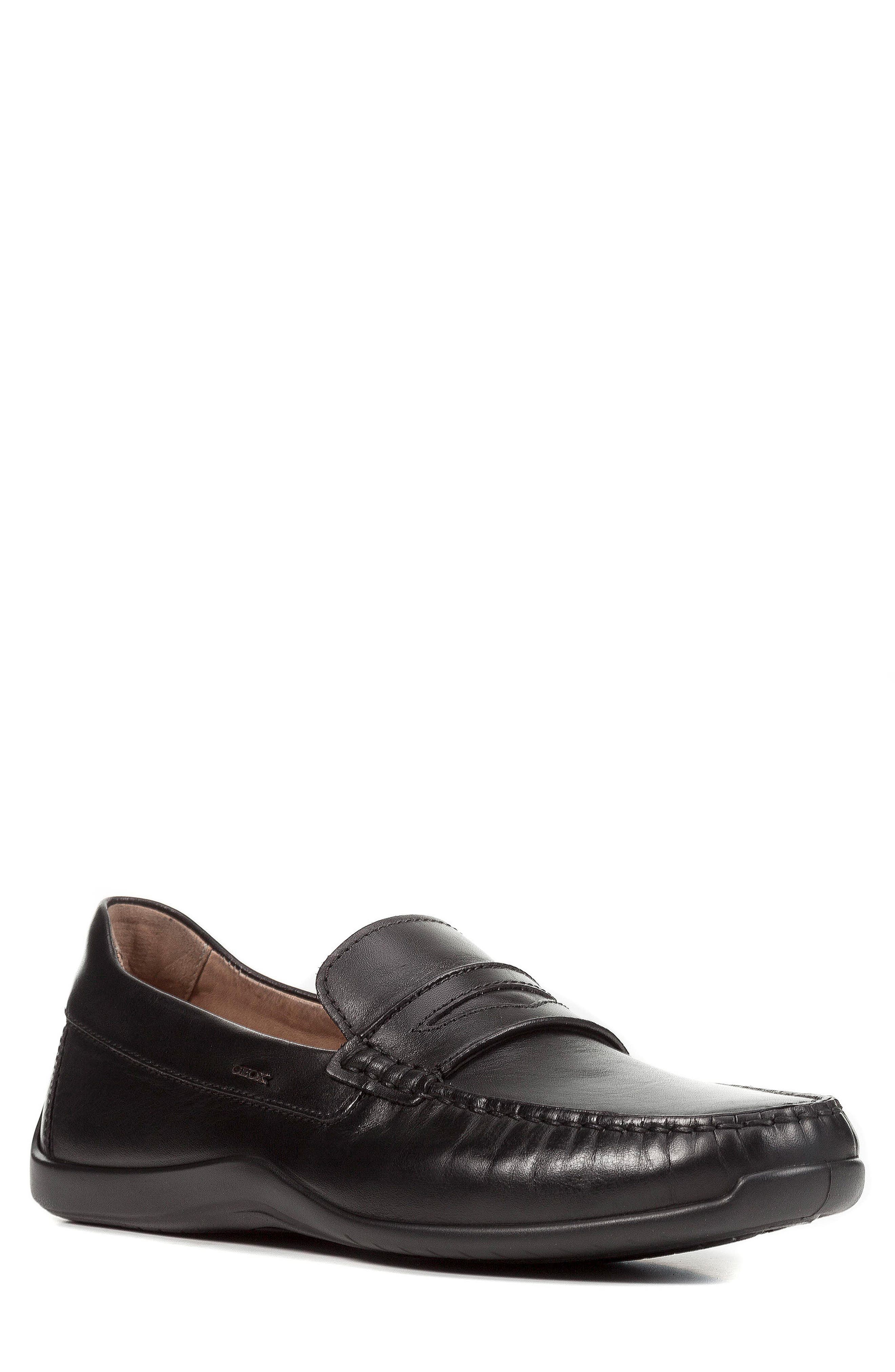 Geox Xense Penny Loafer, US / 44EU - Black