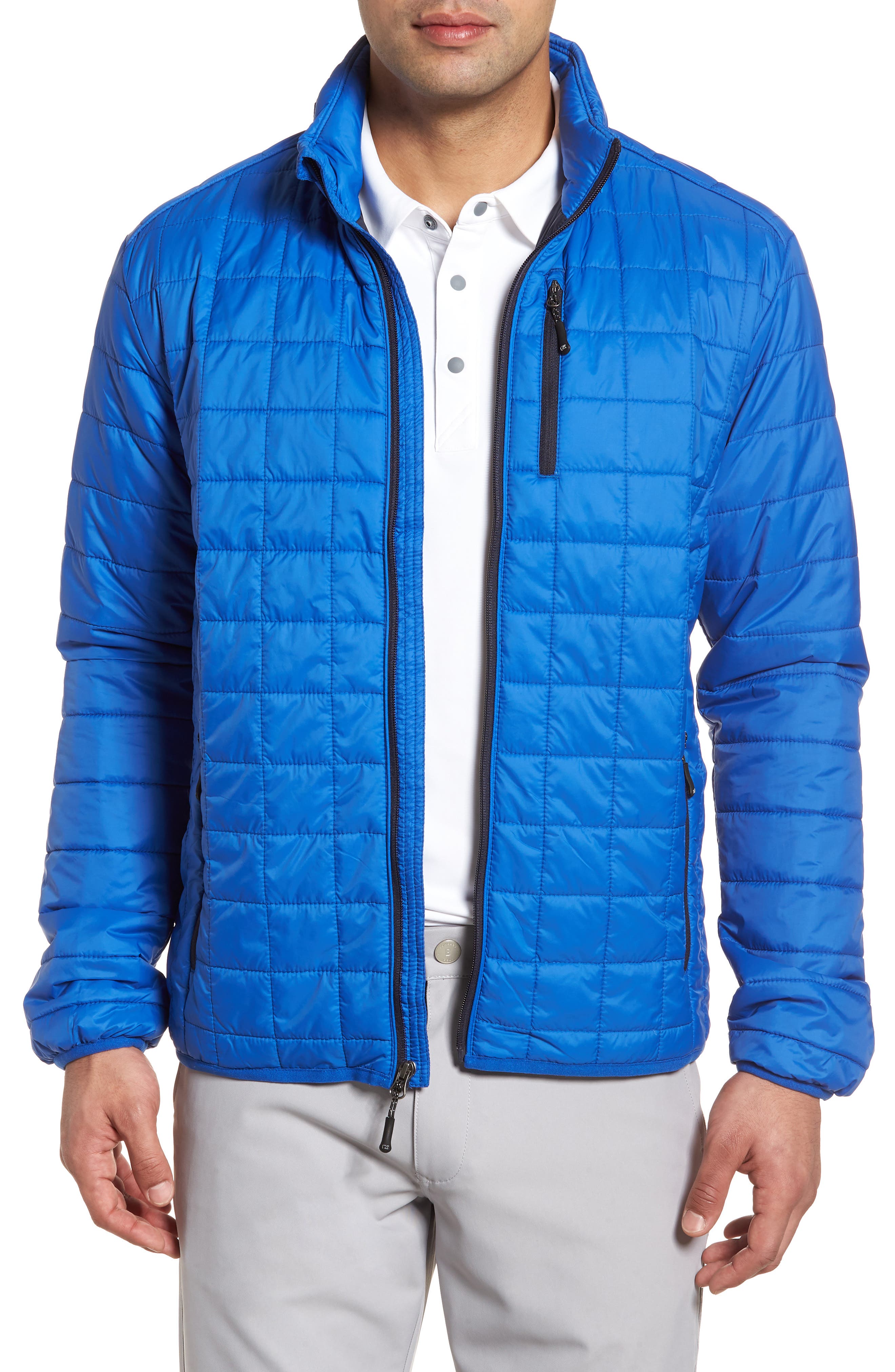 Cutter & Buck Rainier Classic Fit Jacket, Blue