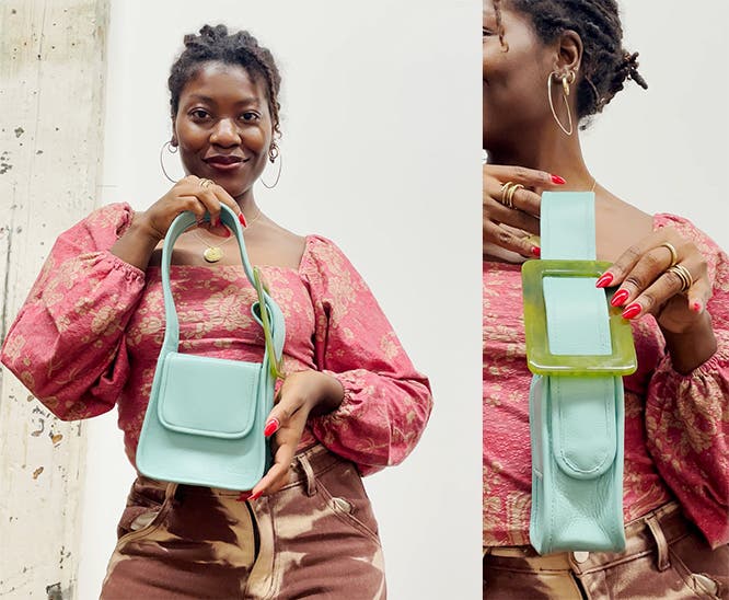 Six emerging Black handbag designers.