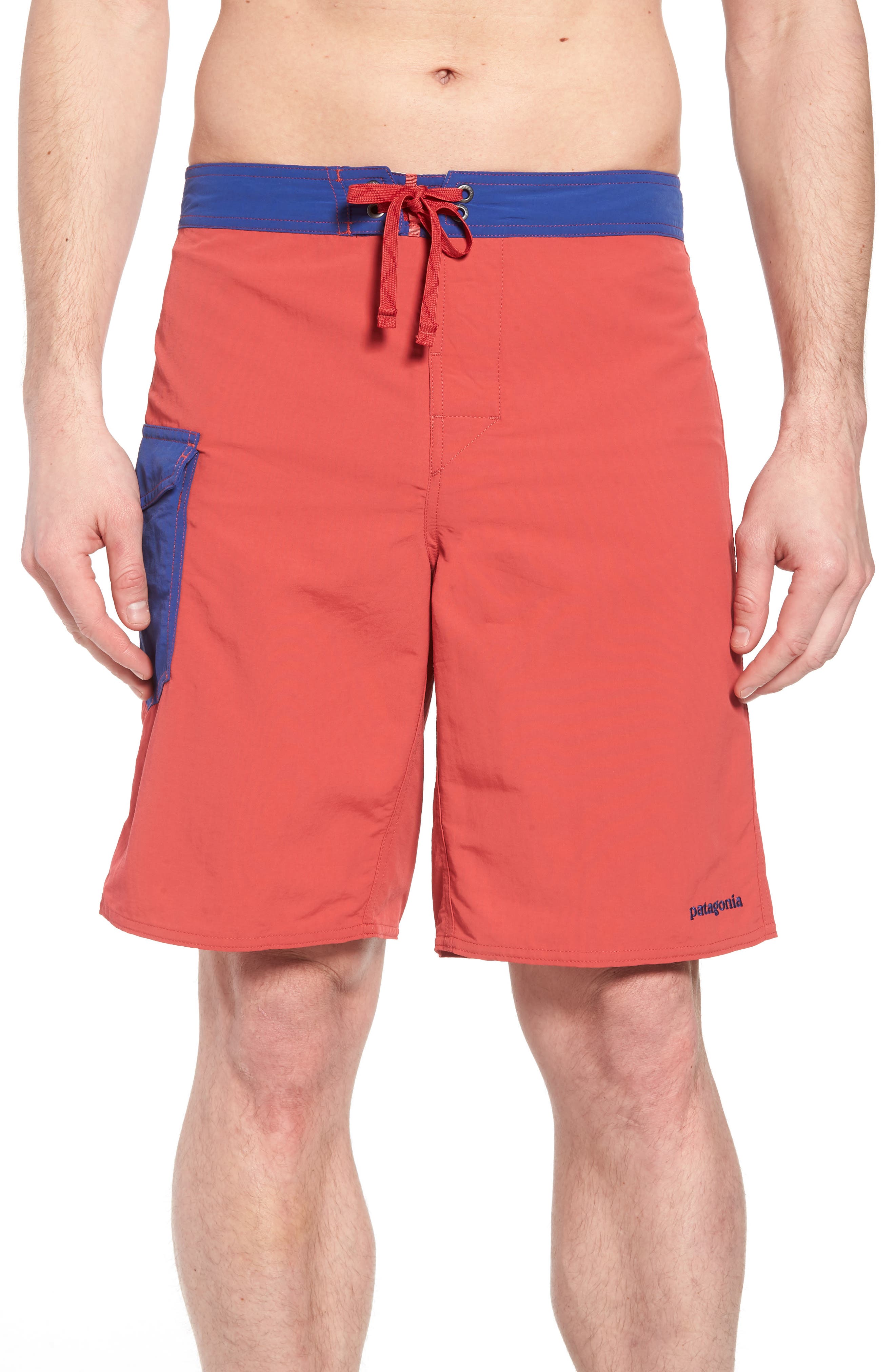 Patagonia Wavefarer Board Shorts, Red