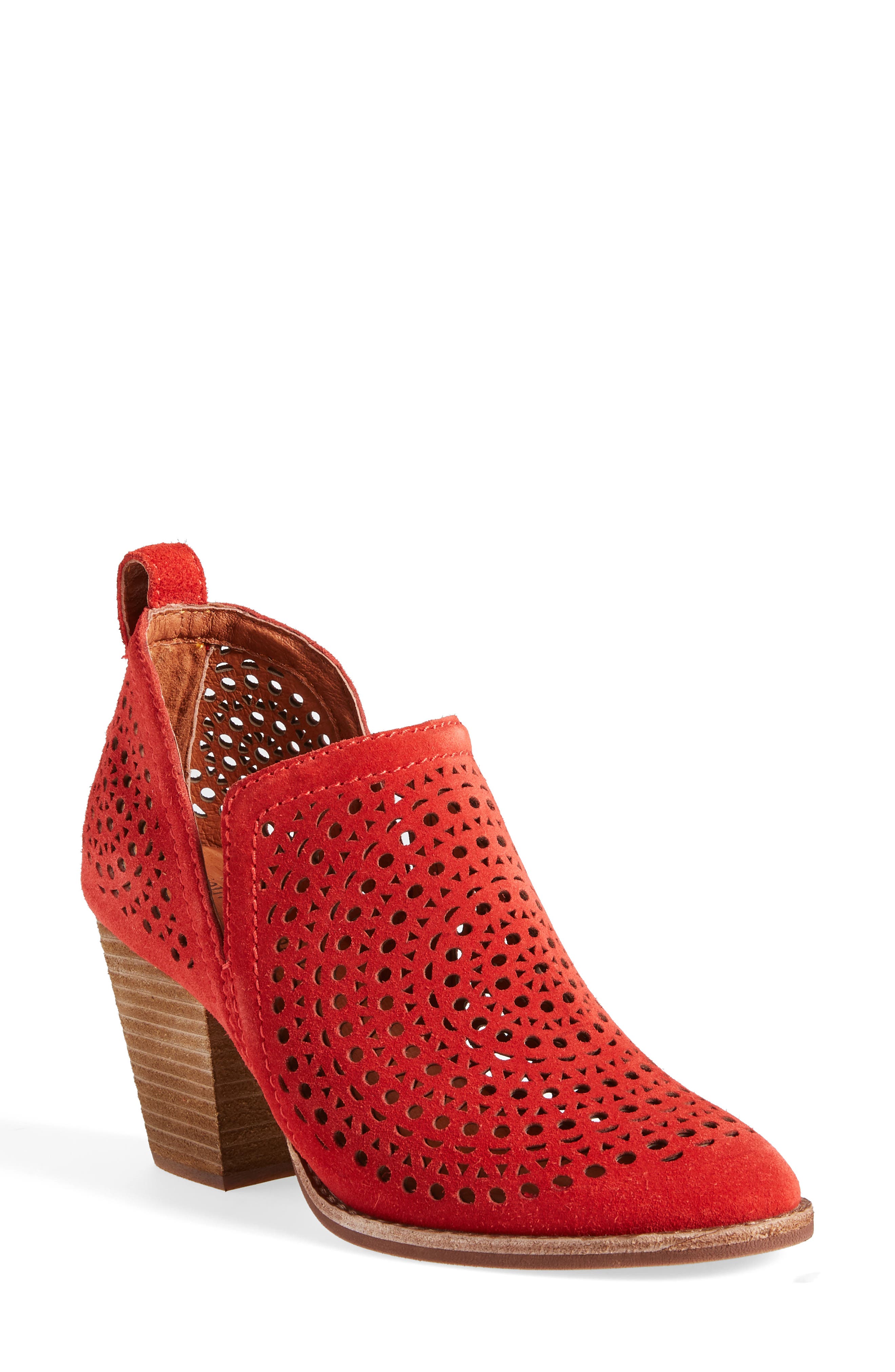 Jeffrey Campbell Rosalee Bootie- Red