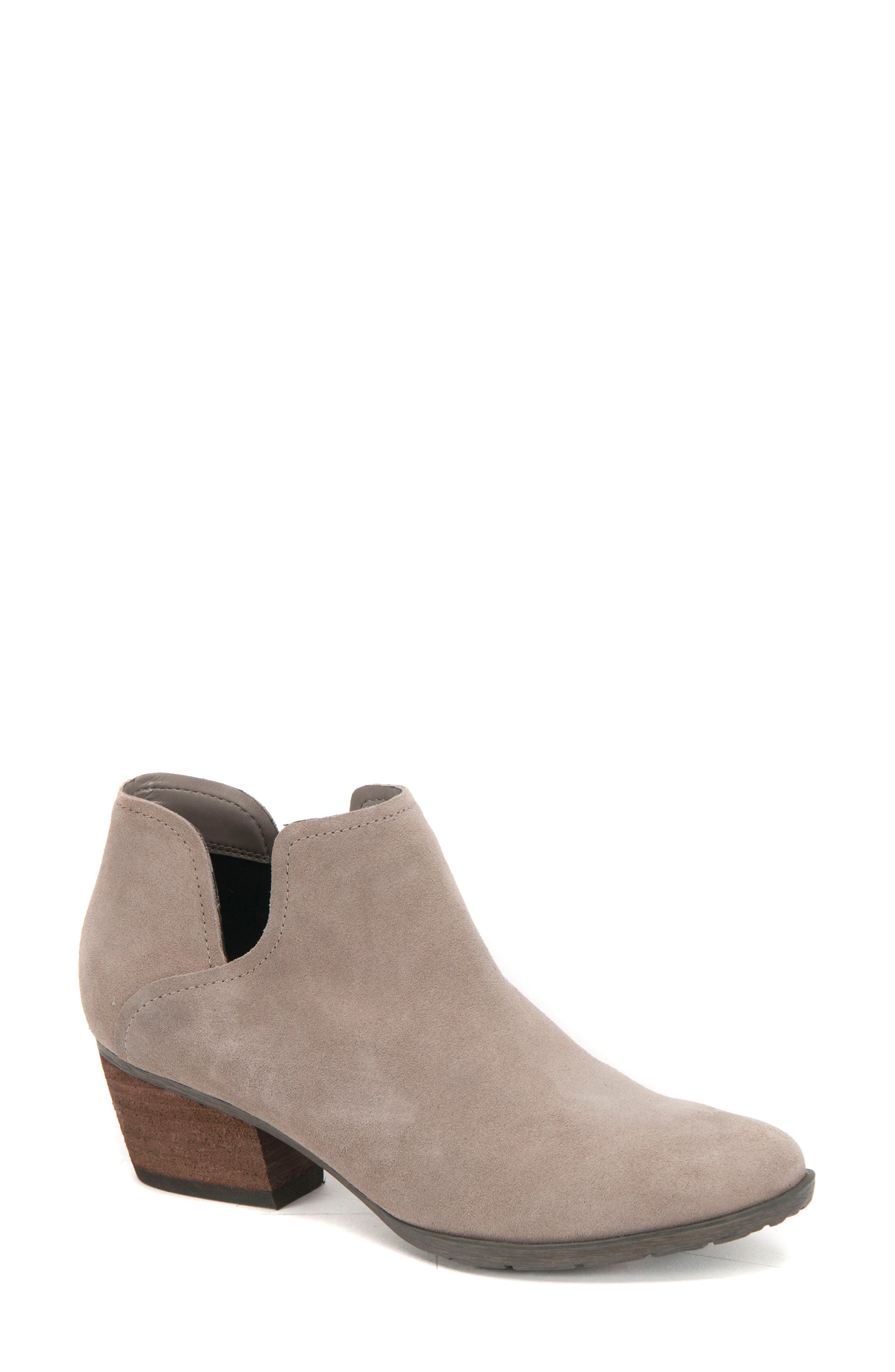Blondo Victoria Waterproof Cutout Bootie, Grey